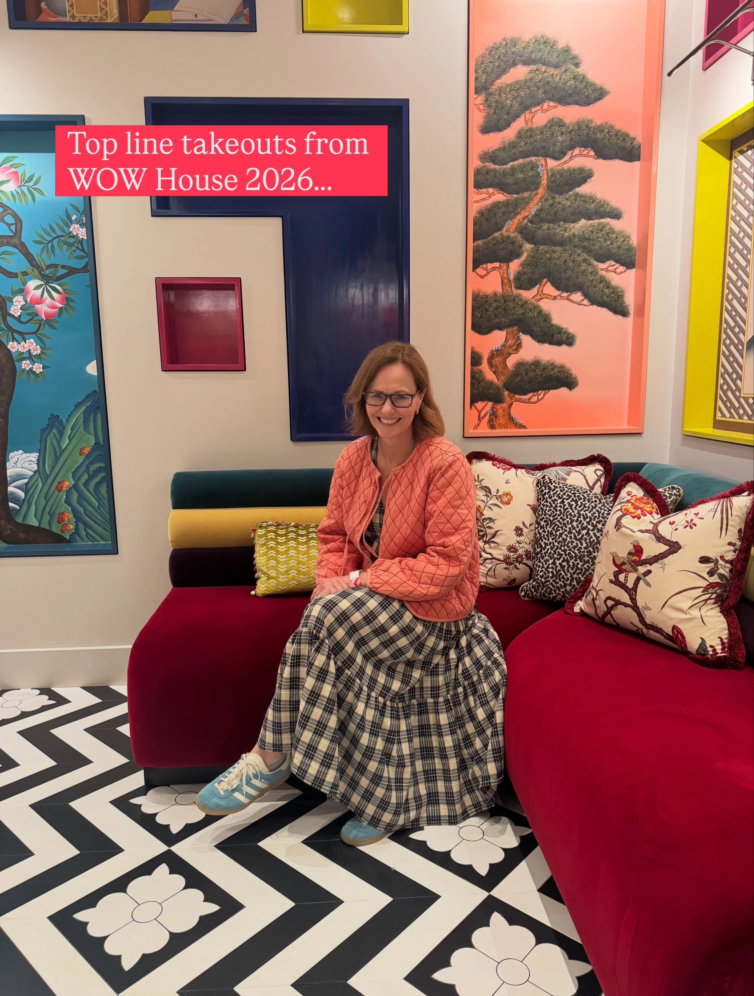 Such a joy to visit #WOWhouse2026 this morning for a full-on assault to the senses - I came away with my cup brimming over.

So many highlights, so much creativity and so many beautiful details packed into every room. Huge congratulations to everyone