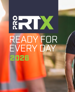 Pro RIX promotional poster with the slogan 'Ready for Every Day' and the year 2026 on a blurred outdoor background.