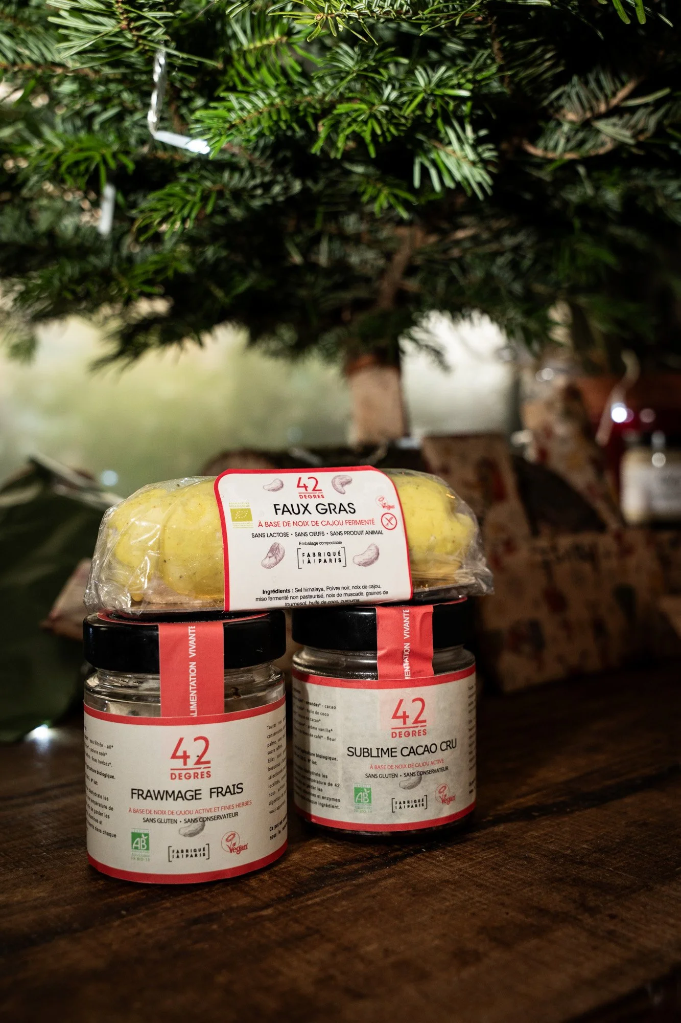 Coffret Cadeau Vegan Cru Bio – L’Essentiel Gourmand