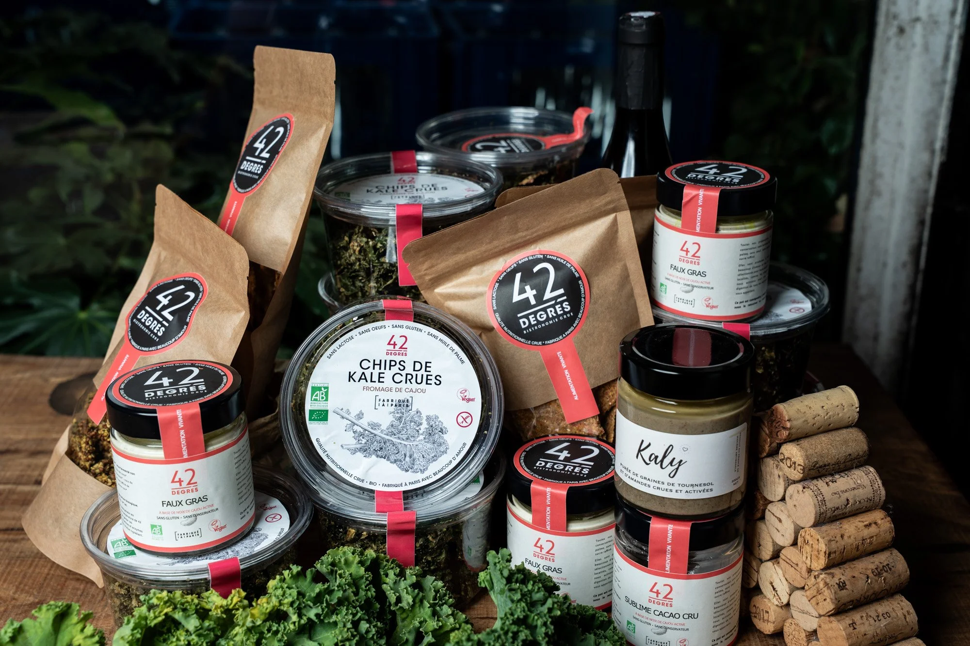 Coffret Cadeau Vegan Cru Bio – La Sélection 42°