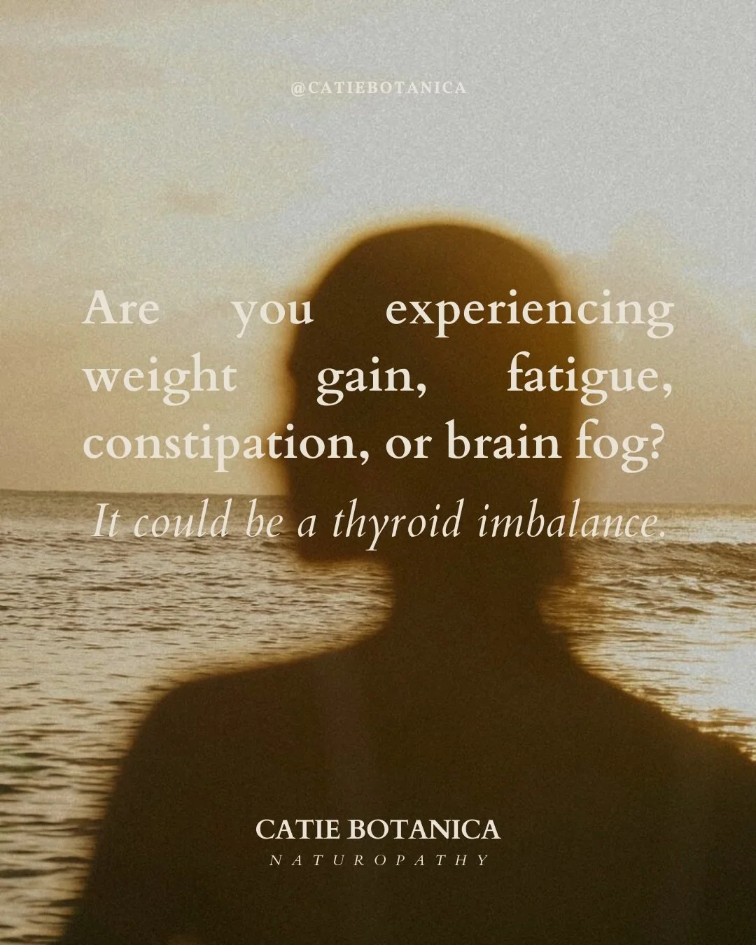 For all the girls who experience fatigue, brain fog, weight gain, constipation, acne, or even heavy periods, this one is for you!

I commonly see women who are experiencing all the above &mdash; but when they go to their GP the only blood test done f