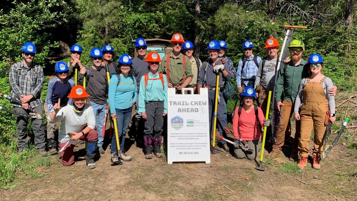 Last Saturday was National Trails Day. I had the privilege of working alongside @bluemountainlandtrust's Blues Crew, a volunteer group committed to improving trail conditions and accessibility in our region. Great folks and a rewarding experience, th