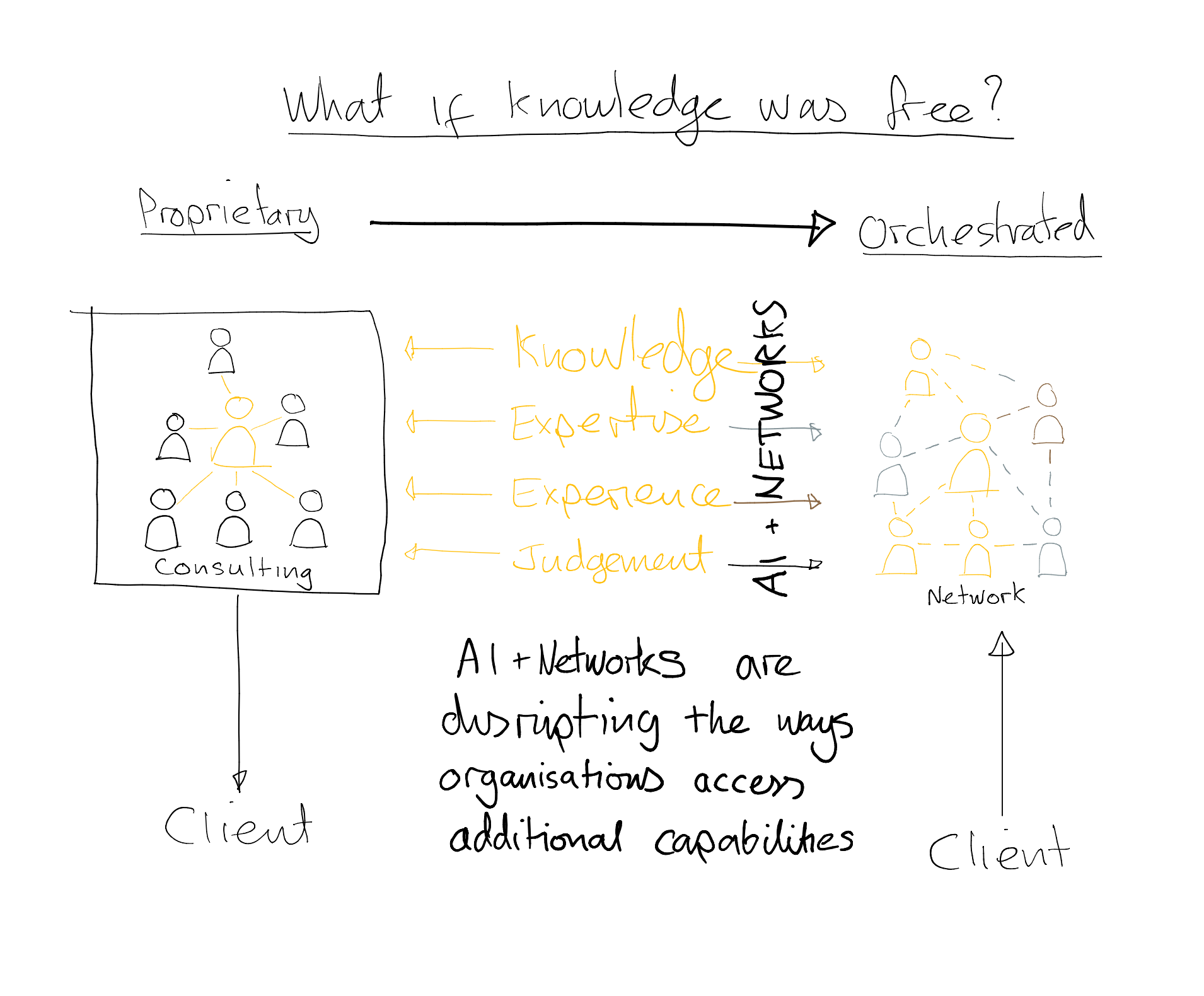 Impact of AI : What if knowledge was free?