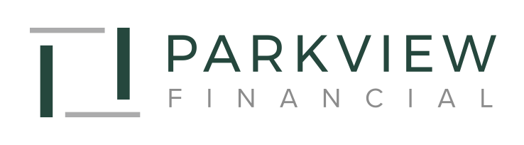 Parkview Financial logo with stylized 'P' and the company name.