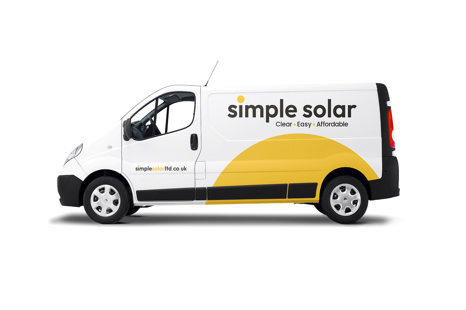 Simple Solar van