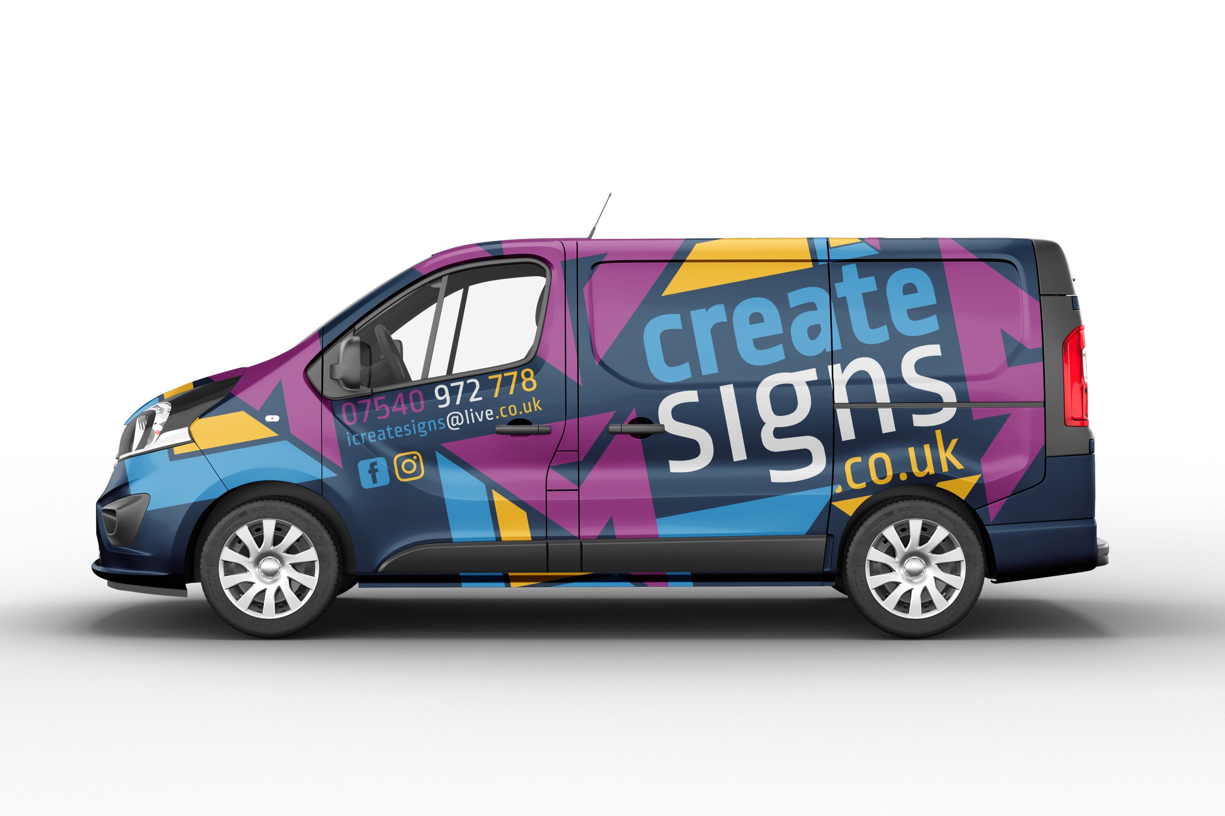 Create Signs vehicle livery