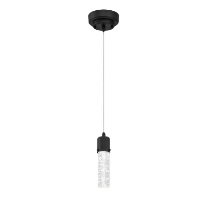 Black Single Light Modern Pendants