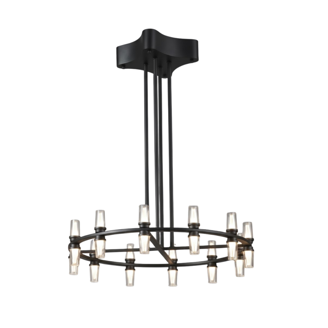 The Prismatic Spoke Hanging Light