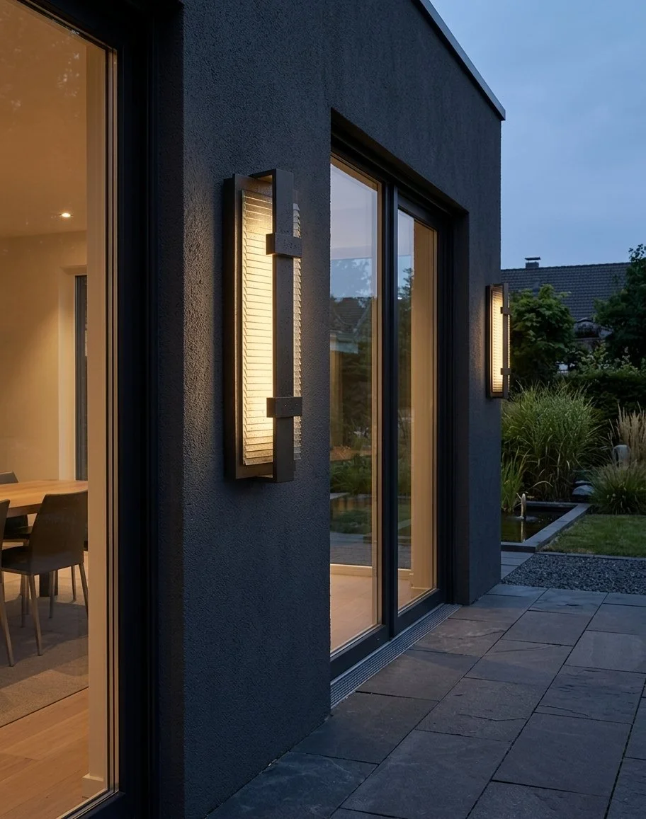 Slat LED Outdoor Wall Light