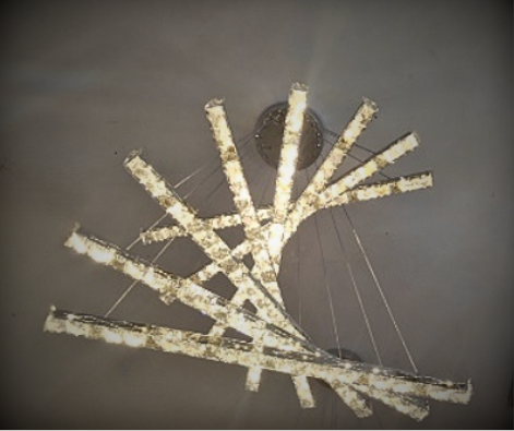 LED Crystal Hanging Light
