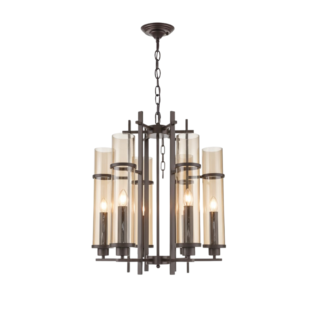 Xavier Light Wrought Iron Hanging Light