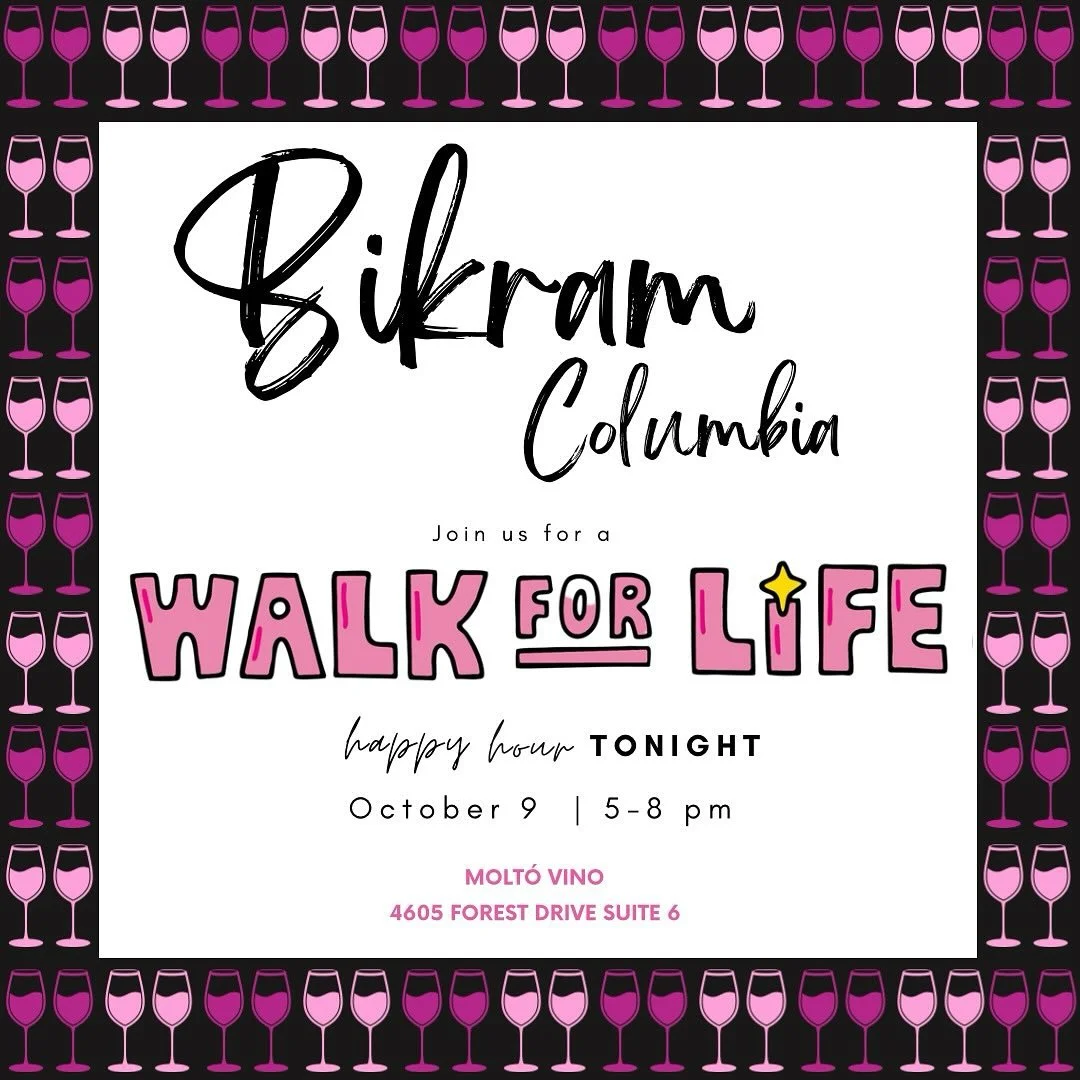 Cheers to a cause that matters 💕
Join us TONIGHT for Walk for Life Happy Hour at Molt&oacute; Vino from 5&ndash;8 PM!
Sip, support, and make a difference 🍷✨