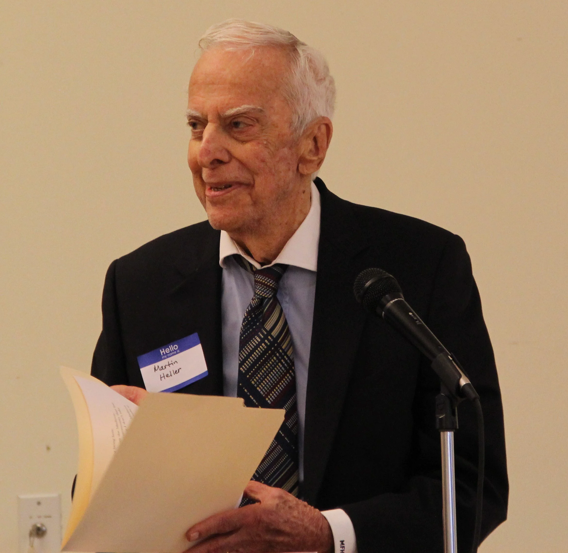 Society Honors Martin Heller at Gala