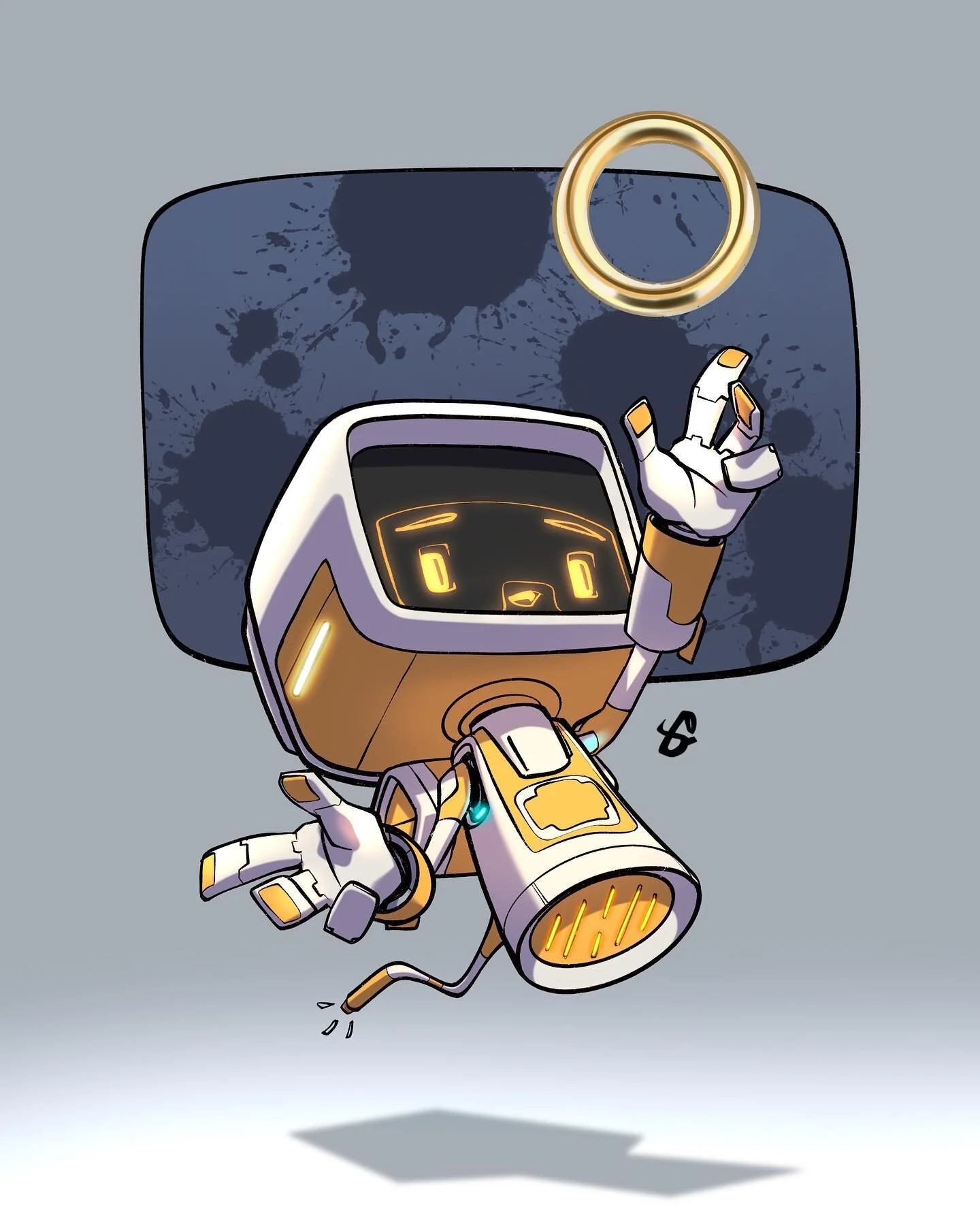 MoR2023-Day30 Make the #leap and reach for your goals.

 #marchofrobots2023 #createwithxencelabs

#chocolatesoop #dacostabayley #digitalinking #marchofrobots#digitalcolouring #robotart #characterdesigns #noaiart #noai