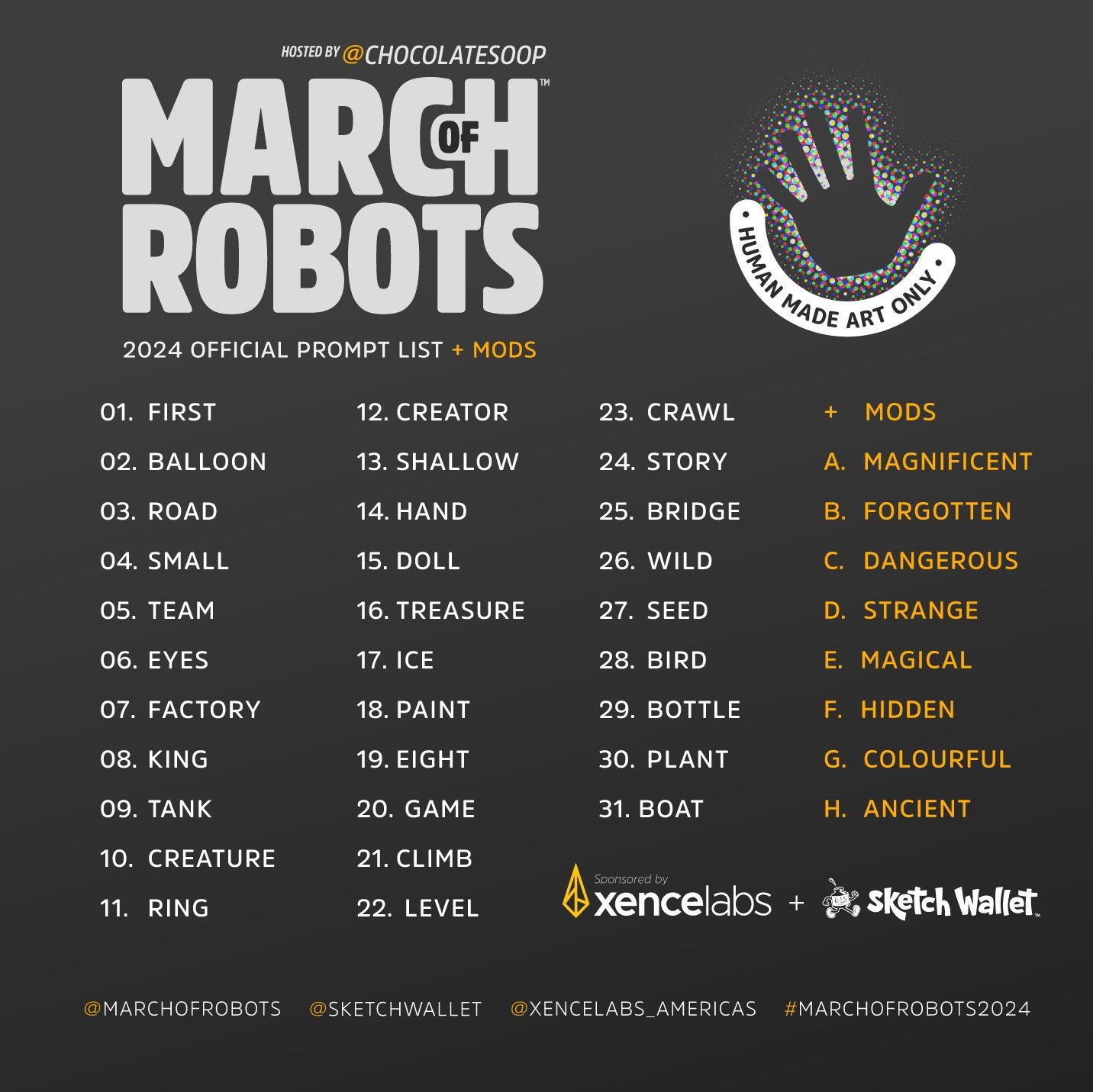 MARCH OF ROBOTS — CHOCOLATE SOOP