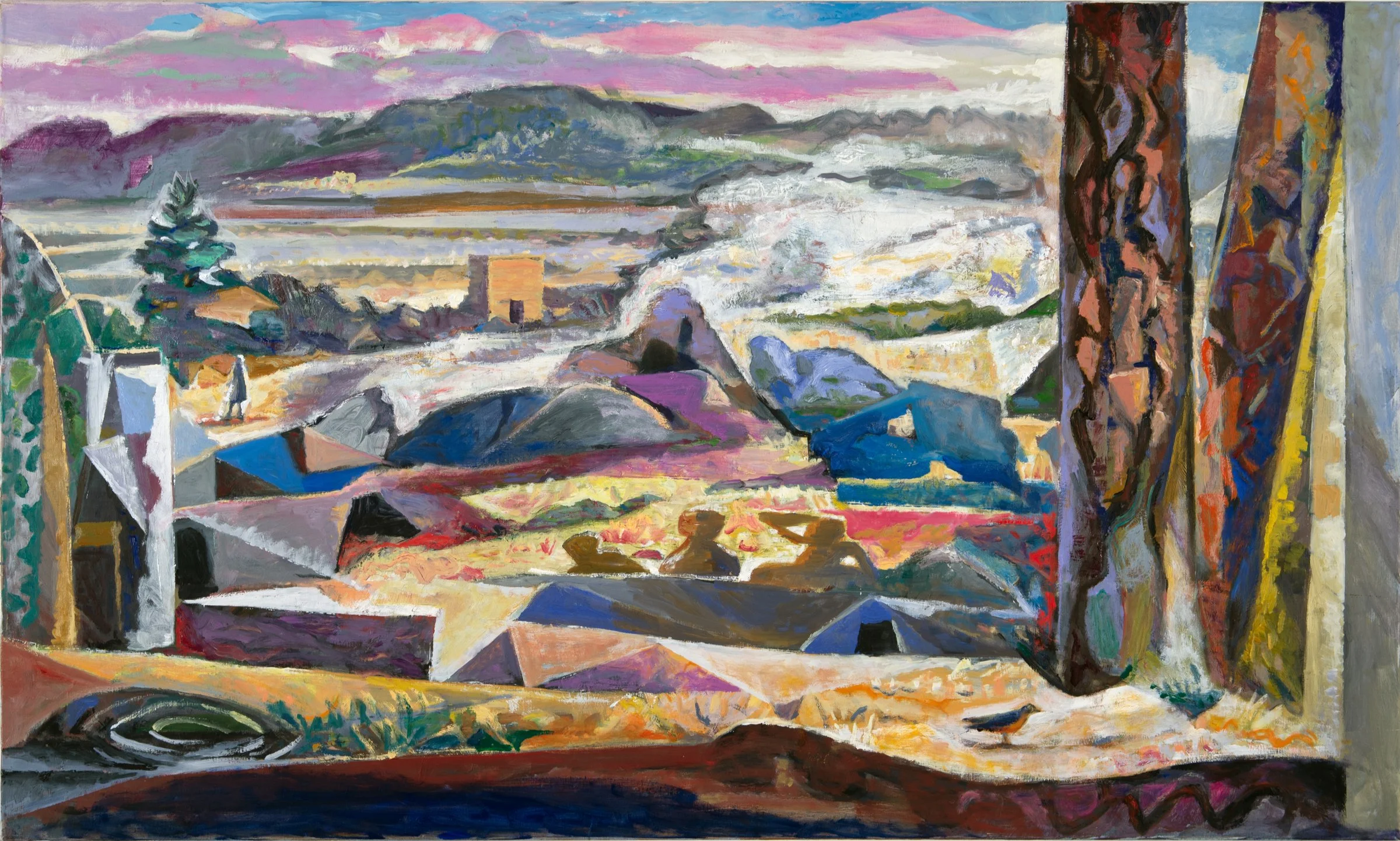 Crumbling In The Light 36x60