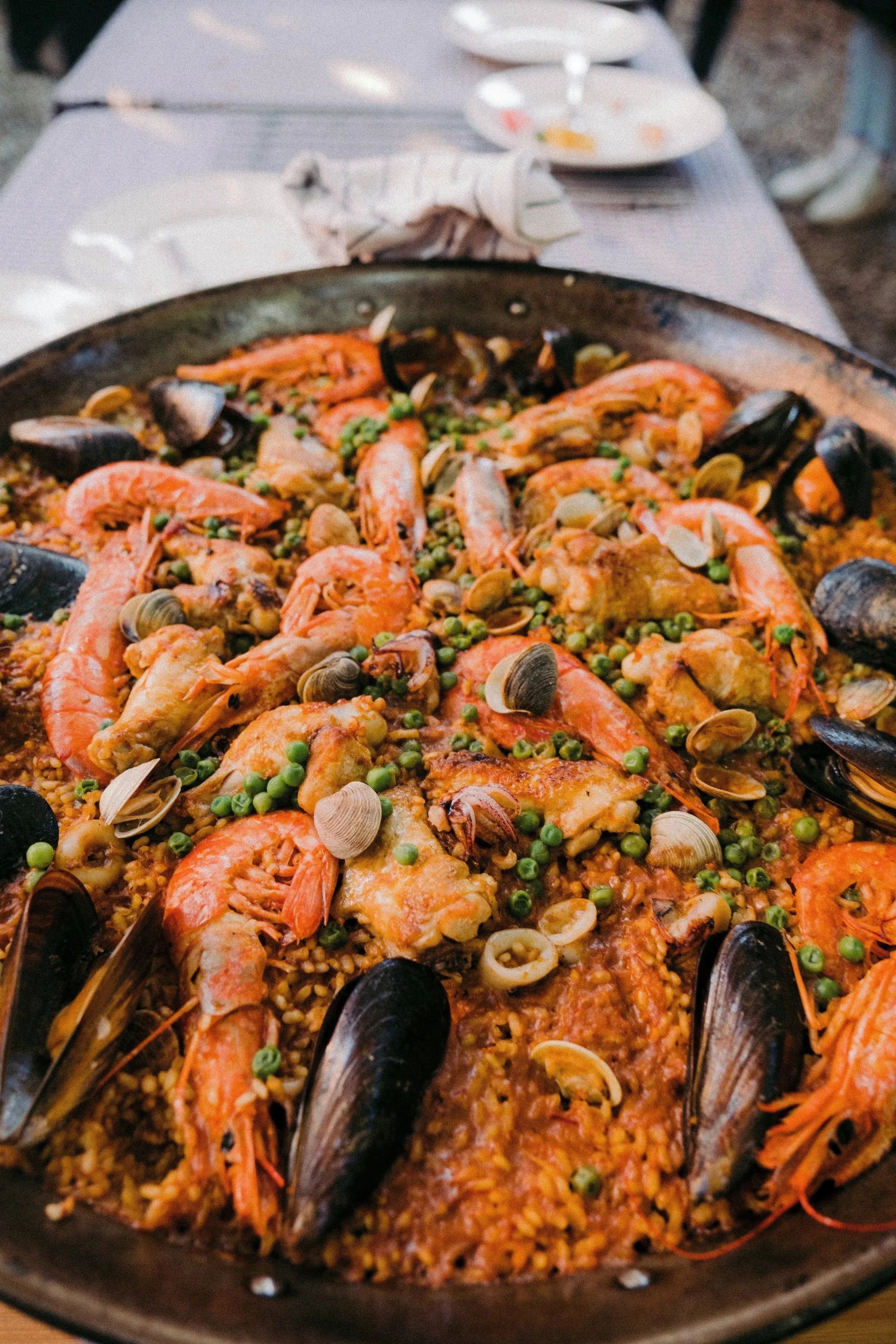 Javiers spanske paella med norsk vri