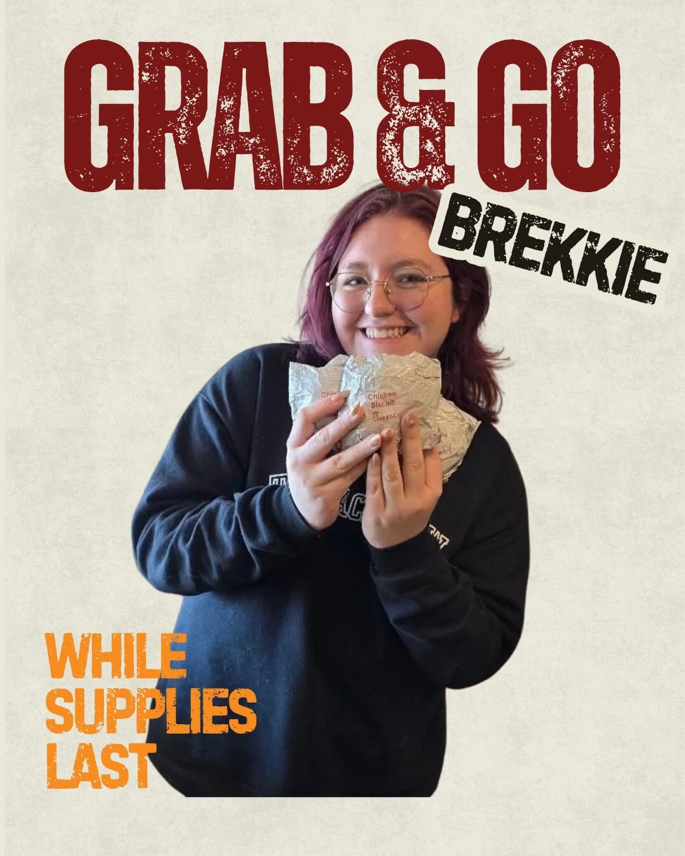 🍳✨ Don&rsquo;t miss out on the Grab &amp; Go Breakfast from Chik-Fil-A! Swing by the Clubhouse quickly, because we only have a few left! 🏃&zwj;♂️💨 #BreakfastRush #ChikFilA #GrabAndGo