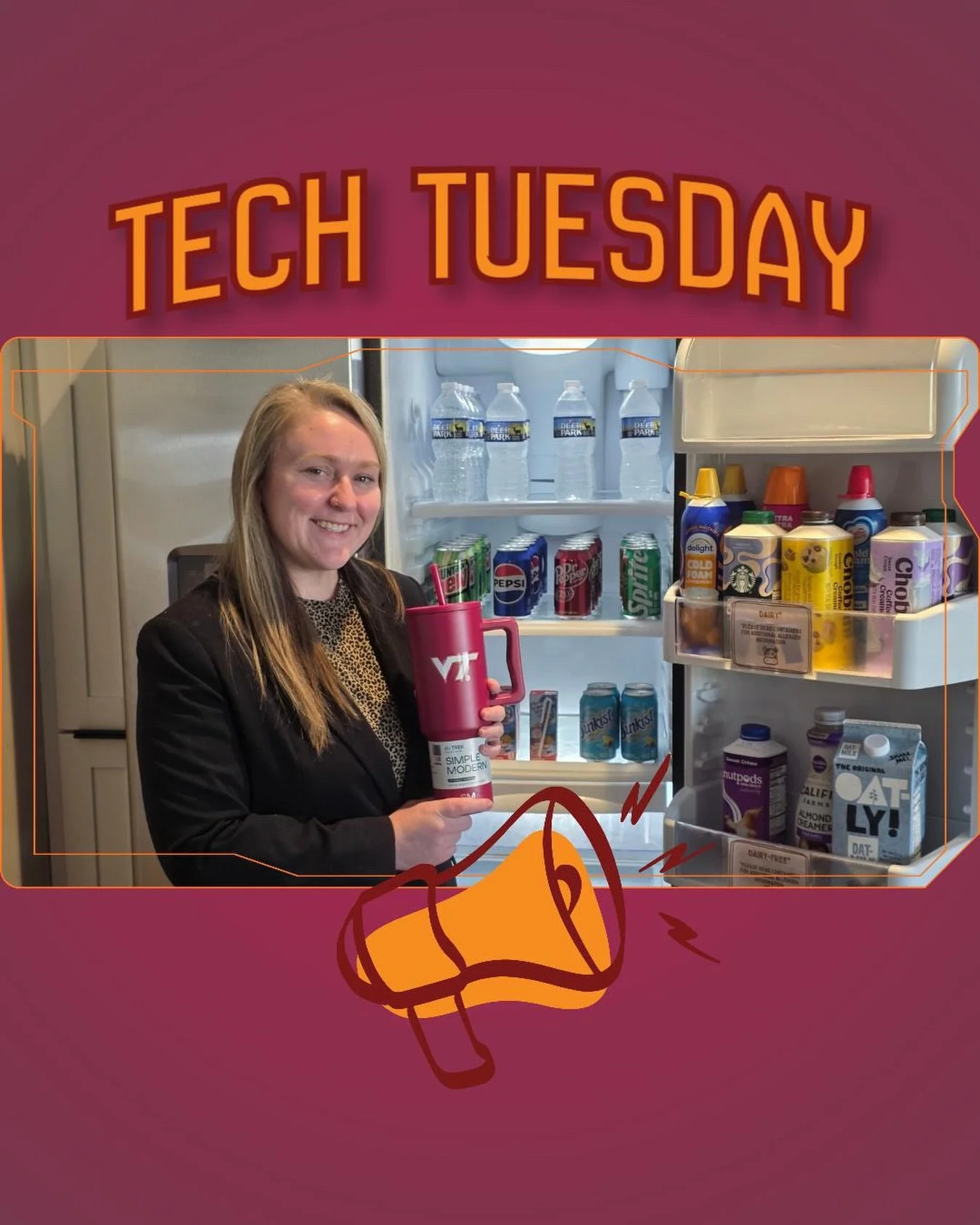 Tech Tuesday = drink edition 🥤👀

If you could grab anything from the leasing office fridge&hellip; what are you picking?

We&rsquo;re giving away a Simple Modern Trek 40oz tumbler &mdash; perfect for keeping your drinks cold for 24+ hours 🔥❄️
✔️ C