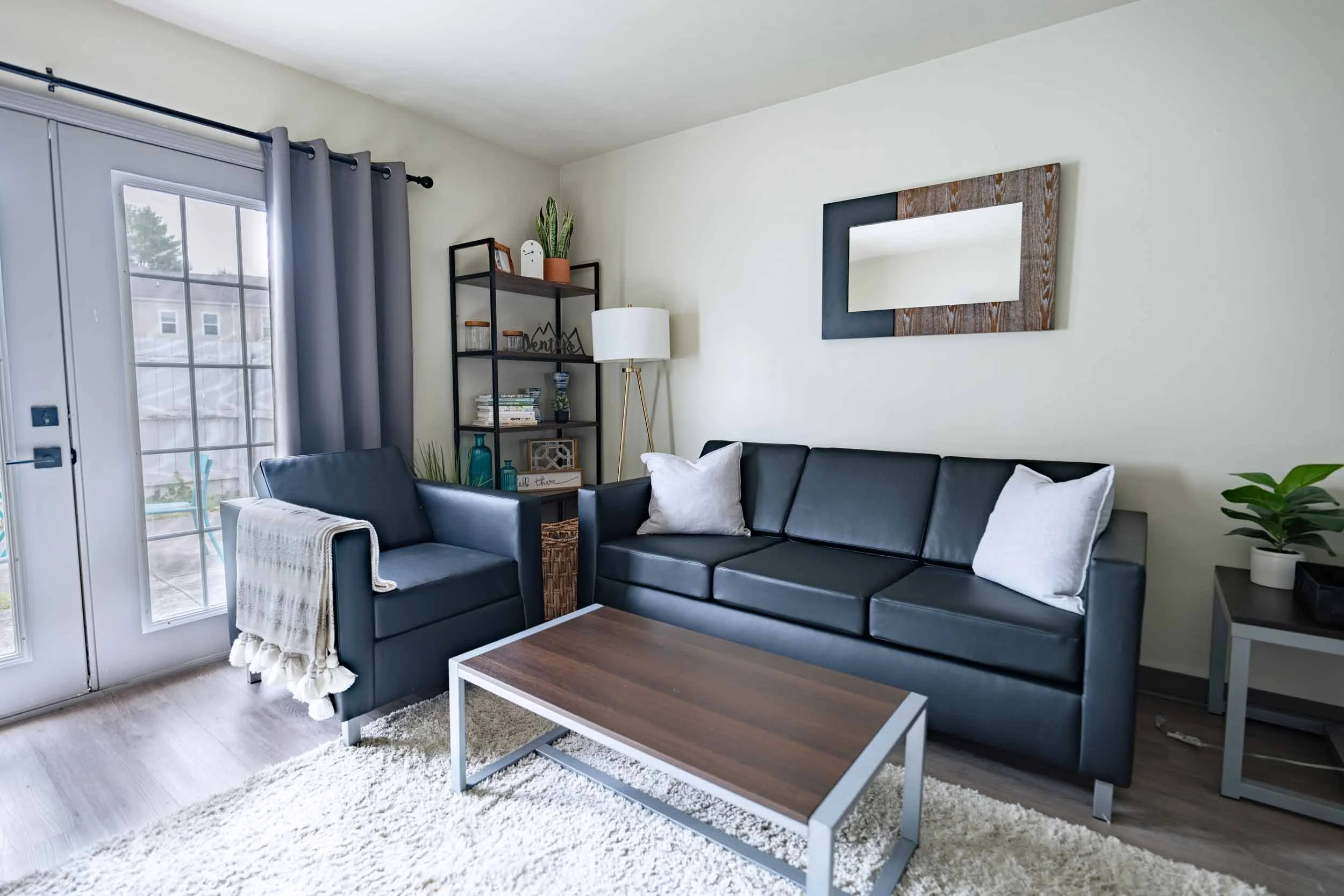 Terrace View | Off-Campus Apartments in Blacksburg, VA | Living Room