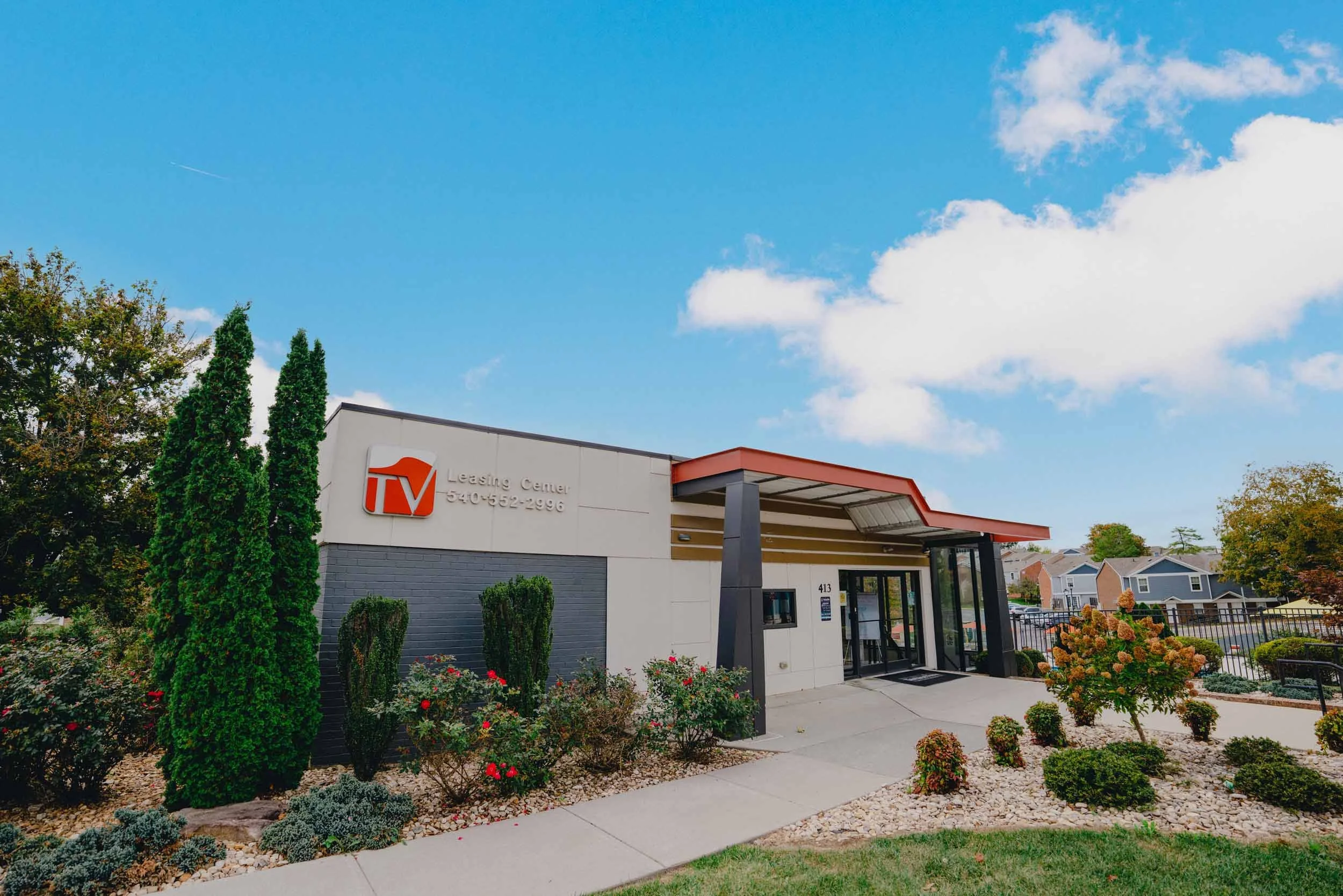 Terrace View | Off-Campus Apartments in Blacksburg, VA | Clubhouse Exterior