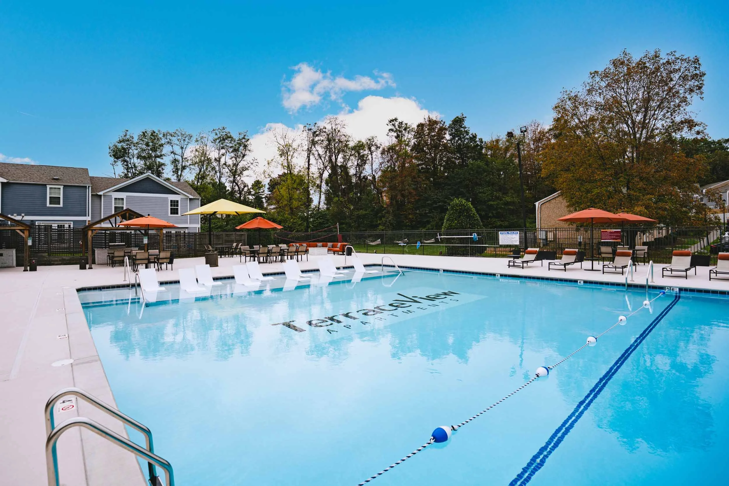 Terrace View | Off-Campus Apartments in Blacksburg, VA | Swimming Pool