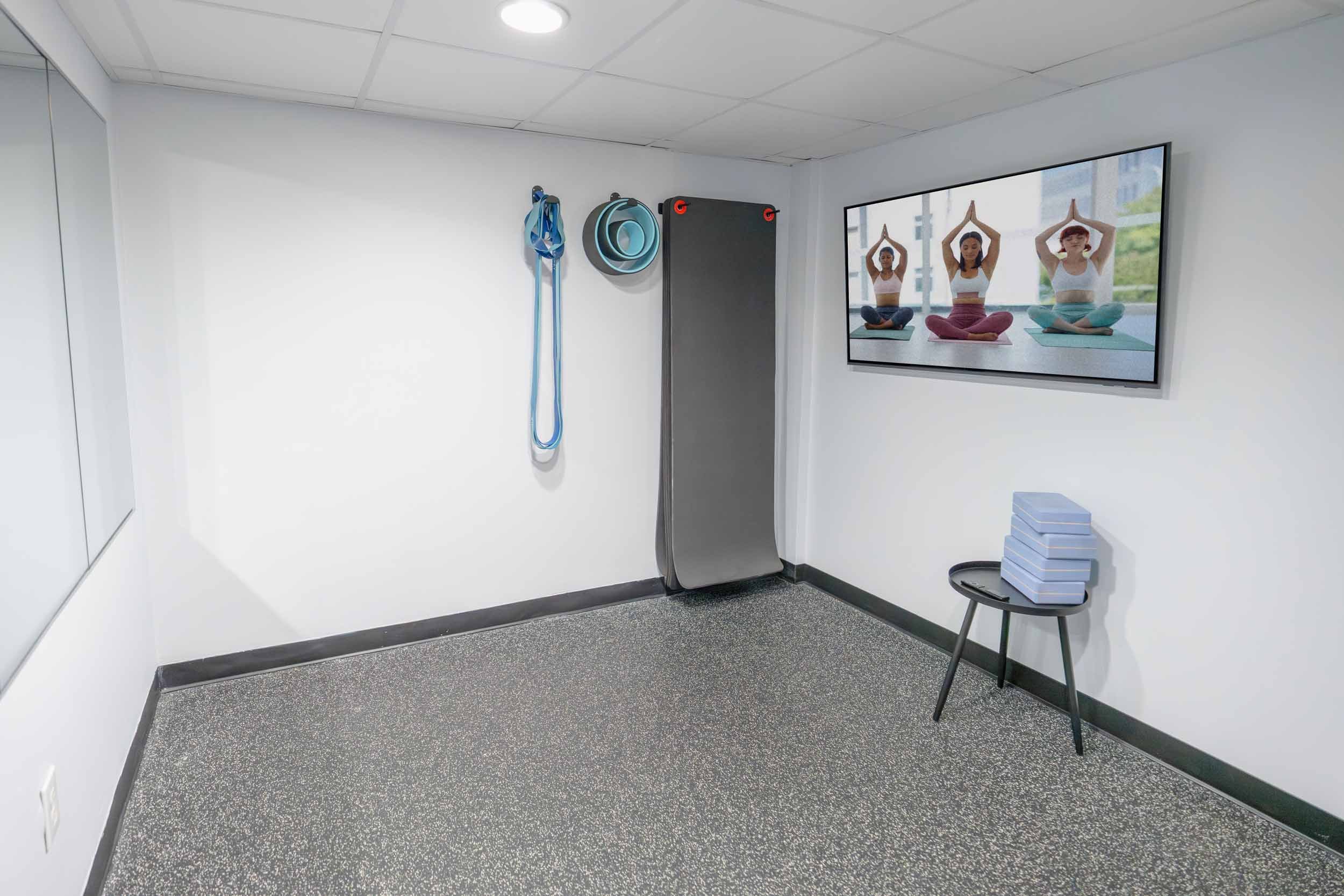 Terrace View | Off-Campus Apartments in Blacksburg, VA | Yoga Room