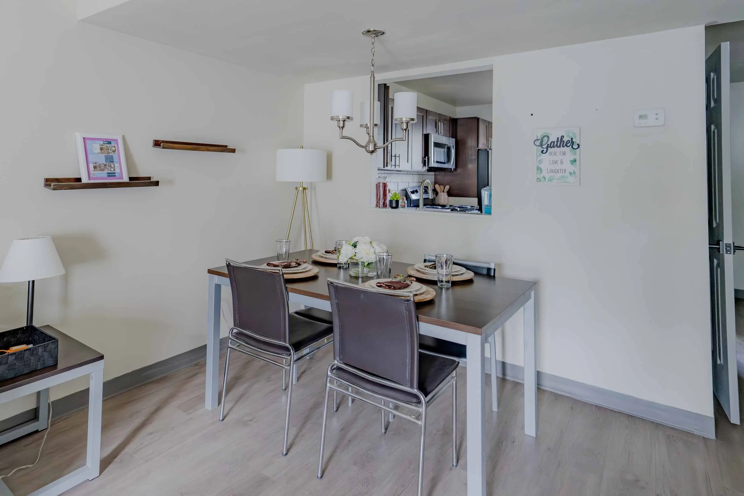 Terrace View | Off-Campus Apartments in Blacksburg, VA | Dining Area