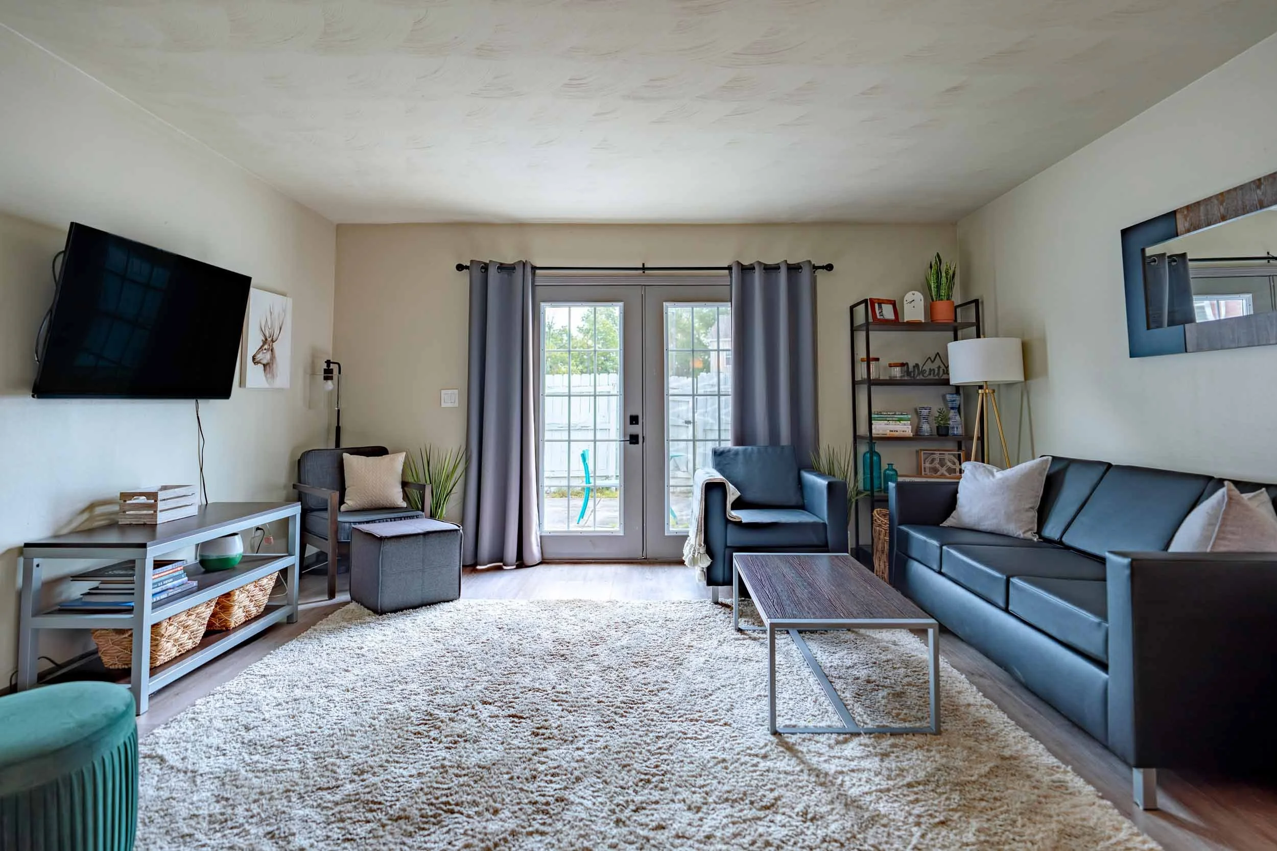 Terrace View | Off-Campus Apartments in Blacksburg, VA | Living Room