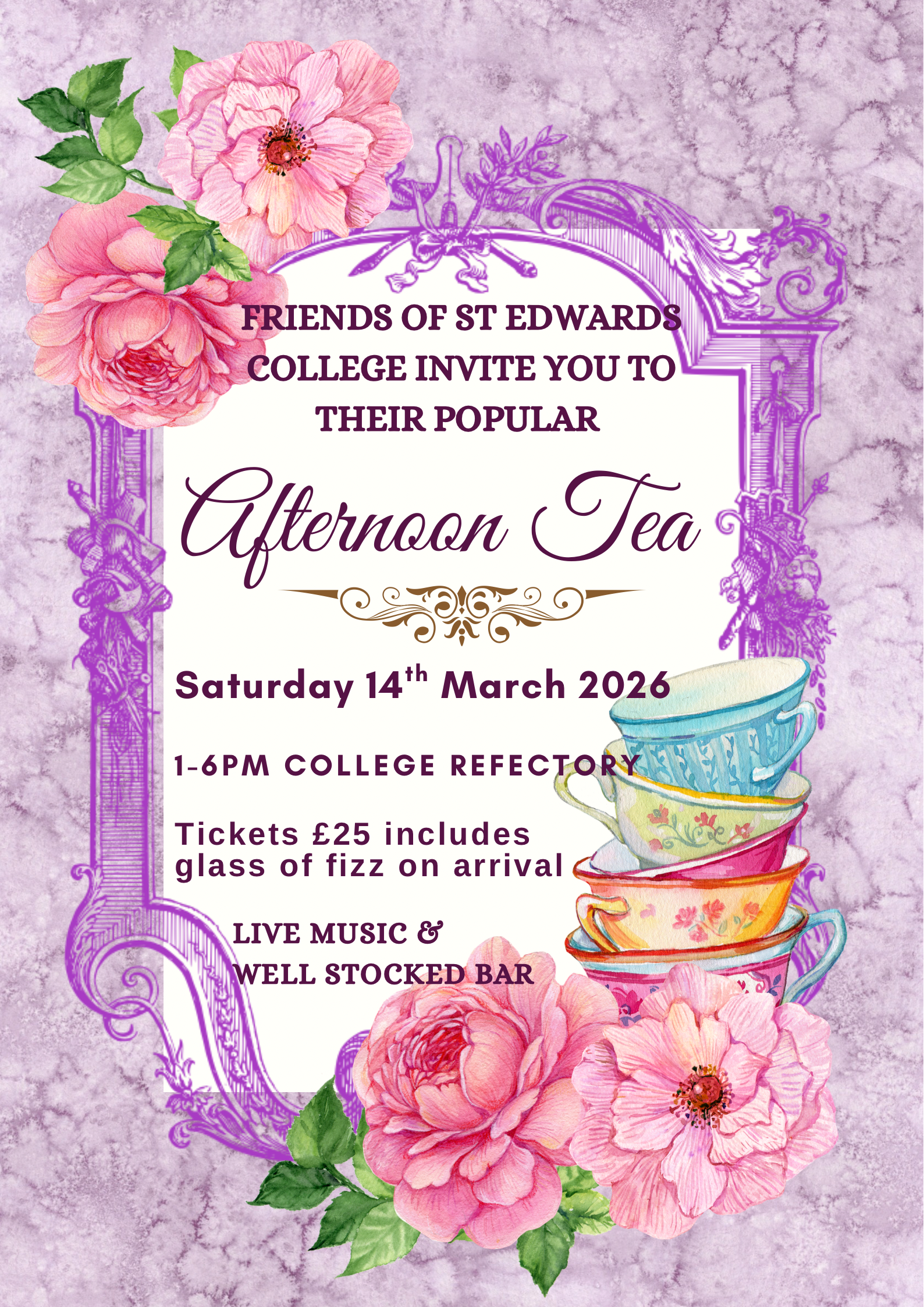 FOSEC Afternoon Tea 2026 - Adults only