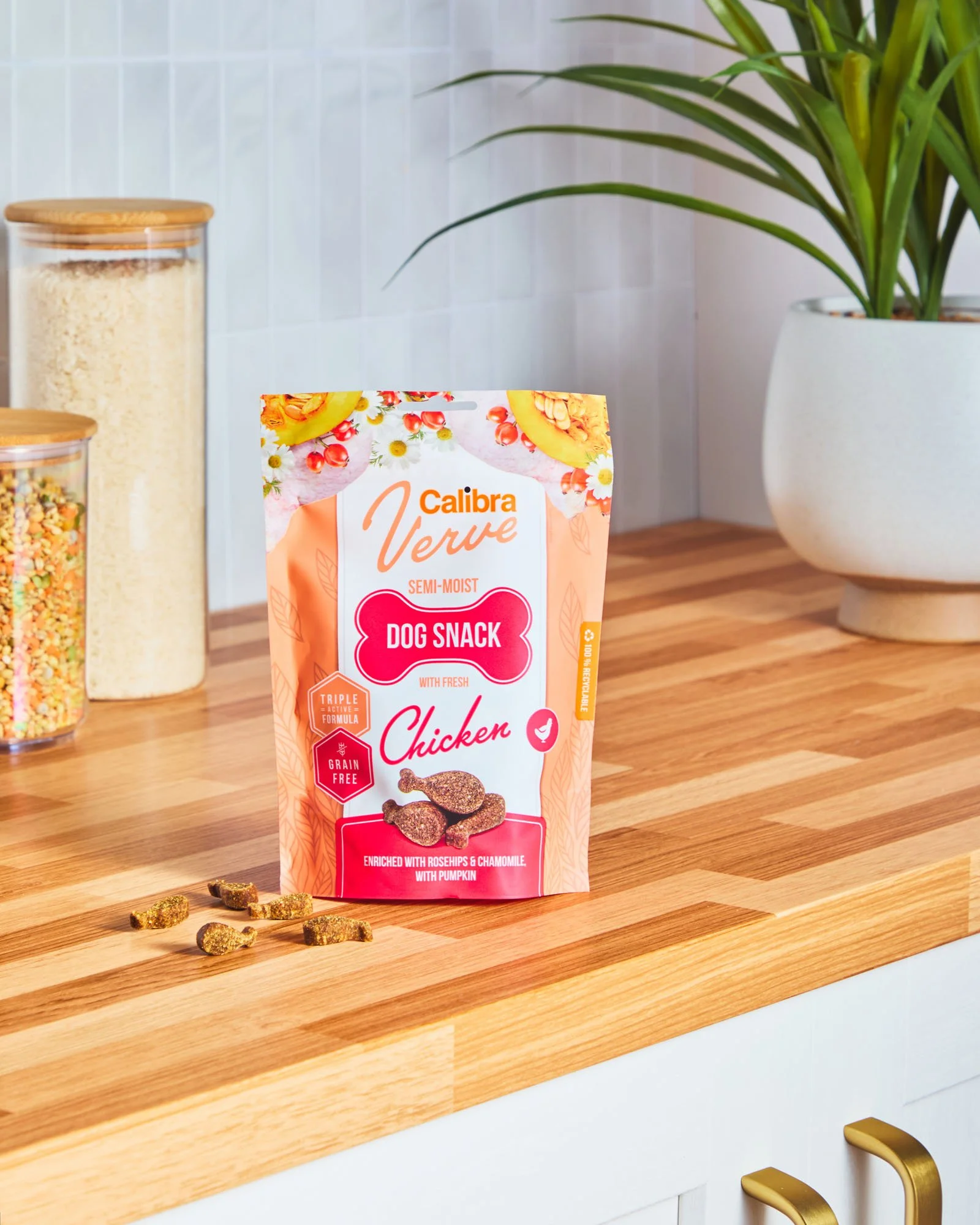 kitchen set product photography calibra chicken dog snack