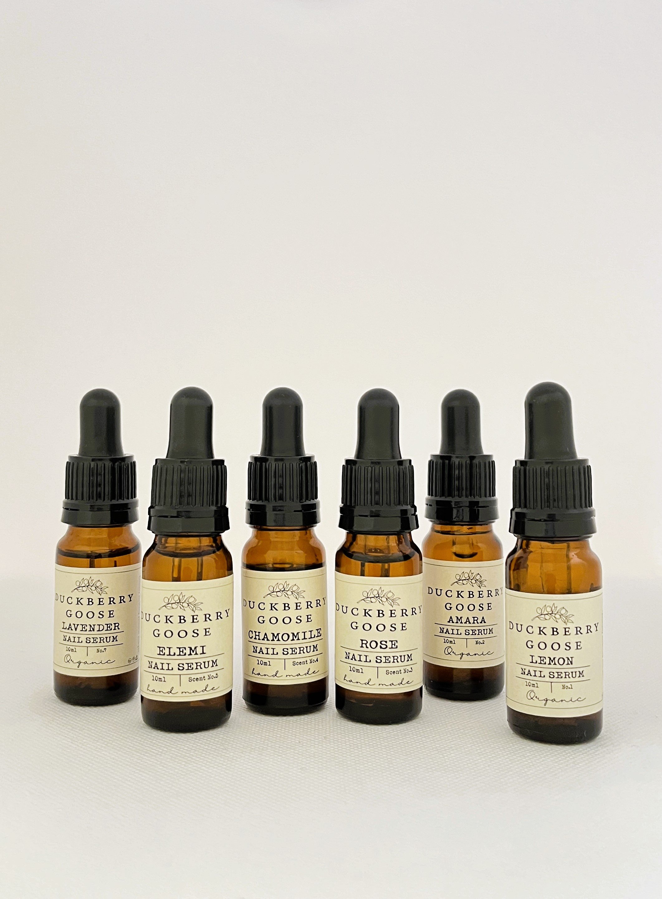 Duckberry Goose All Natural Nail Serum Collection
