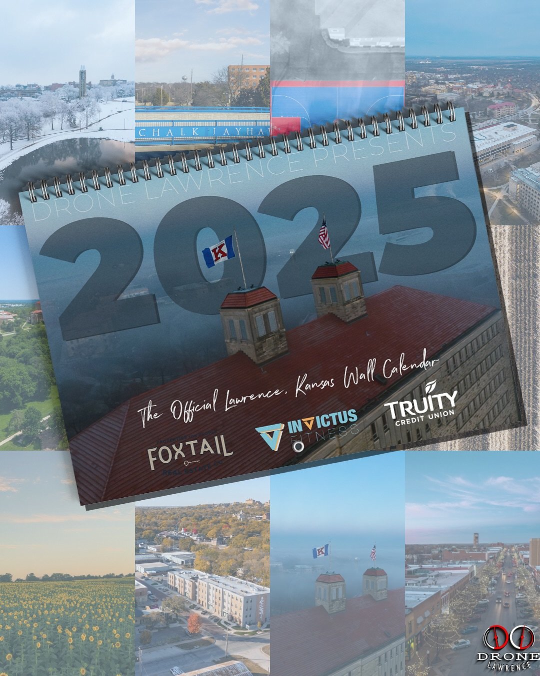 𝐓𝐇𝐄 𝐎𝐅𝐅𝐈𝐂𝐈𝐀𝐋 𝐋𝐀𝐖𝐑𝐄𝐍𝐂𝐄, 𝐊𝐀𝐍𝐒𝐀𝐒 𝐂𝐀𝐋𝐄𝐍𝐃𝐀𝐑 𝐈𝐒 𝐁𝐀𝐂𝐊 𝐅𝐎𝐑 𝟐𝟎𝟐𝟓! 12 months, 12 stunning shots of LFK. Free and quick shipping to anywhere in the US. Link in bio to grab yours!