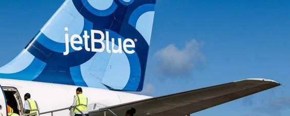 Jetblue Plane Tail and Wing