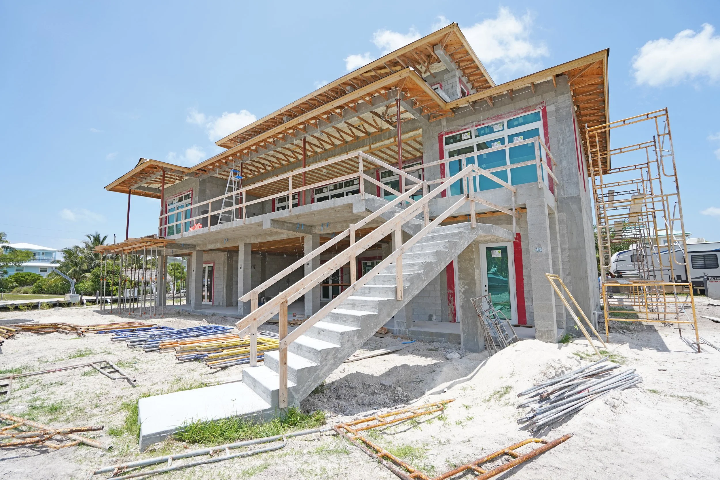 Iroquois Drive Residence- Back- Stairs.jpg