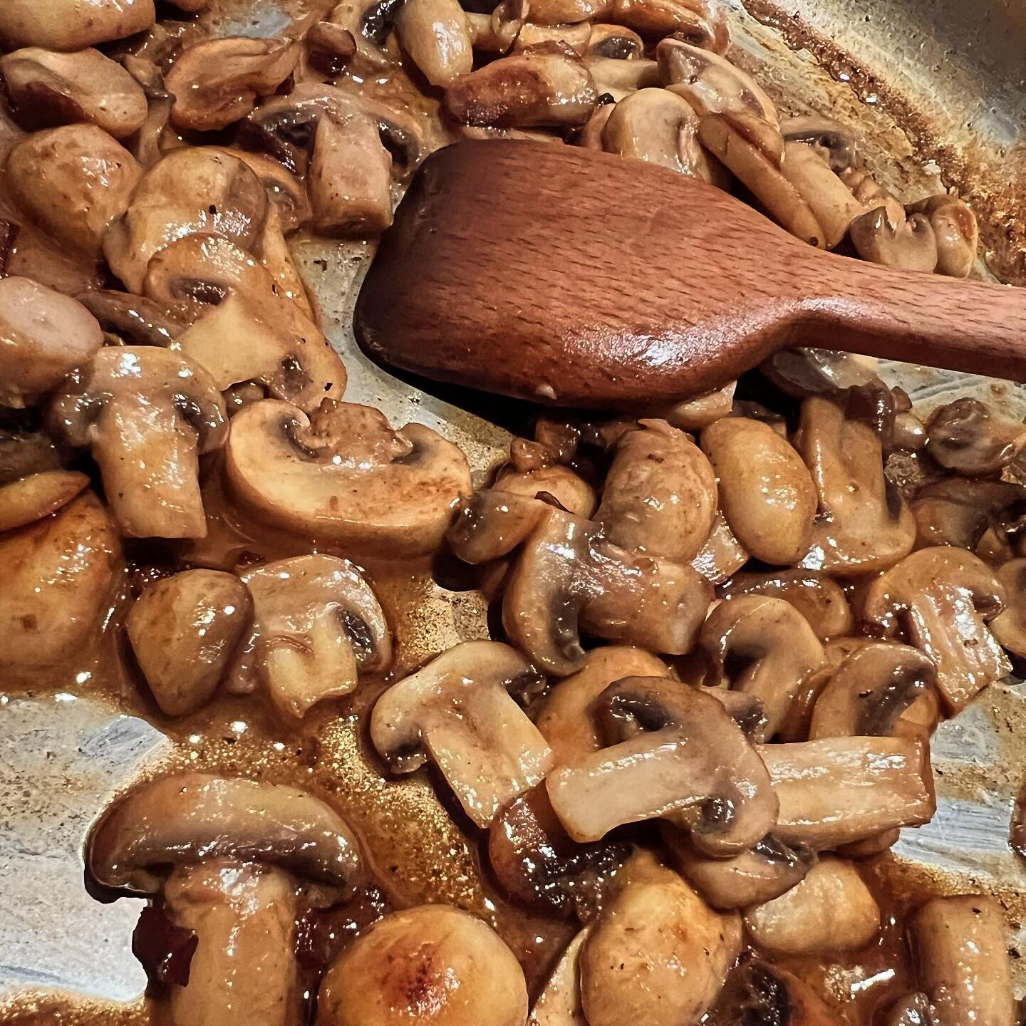 Nothing to say but it&rsquo;s mushroom time, so get mushrooming! #mushrooms #butter #globalpantrycookbook