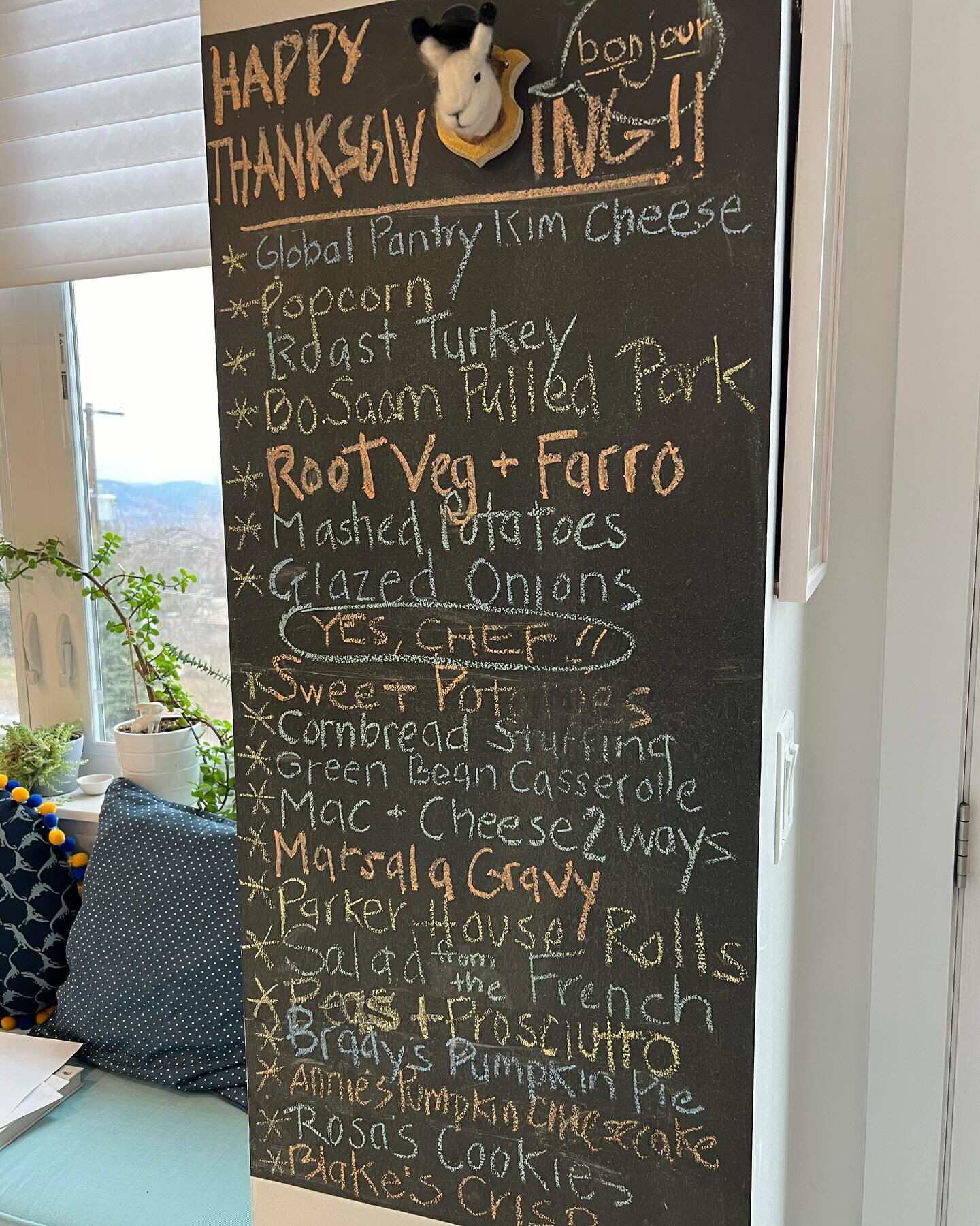 Thanksgiving for 40 (gulp) with a slight Global Pantry touch. Happy Thanksgiving because Lord unlike many in the world we have so much to be thankful for, first of all friends and family. #thanksgiving #thanksgivingmenu