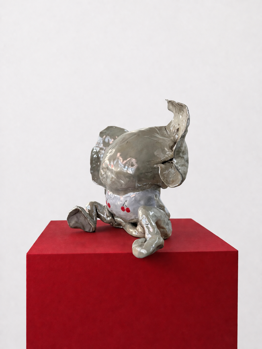 Cherry, Ceramic & Glazing, 28x33x18cm, 2025