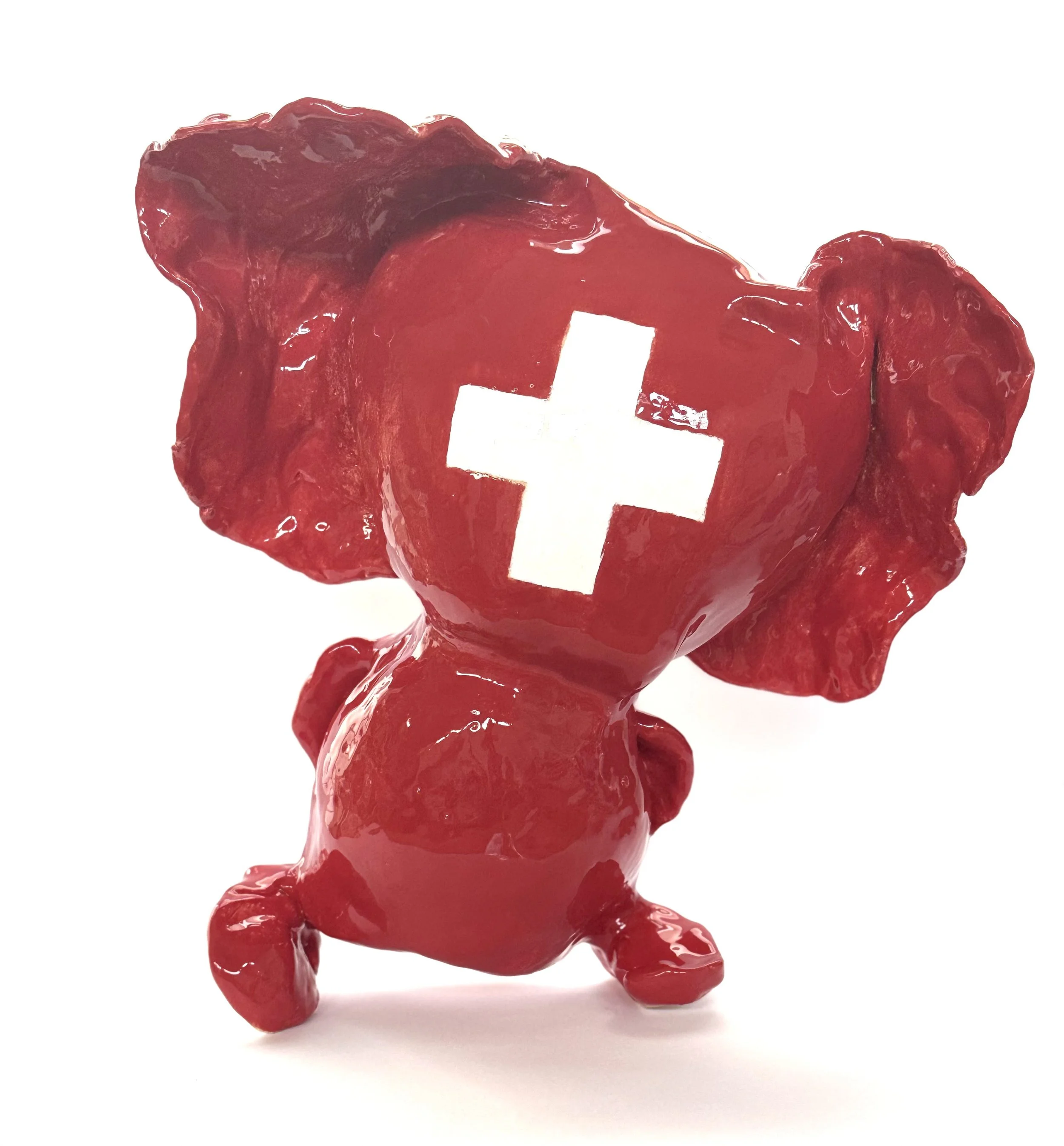 ST. MORITZ, Ceramic & Glazing, 34x25x15cm, 2025 