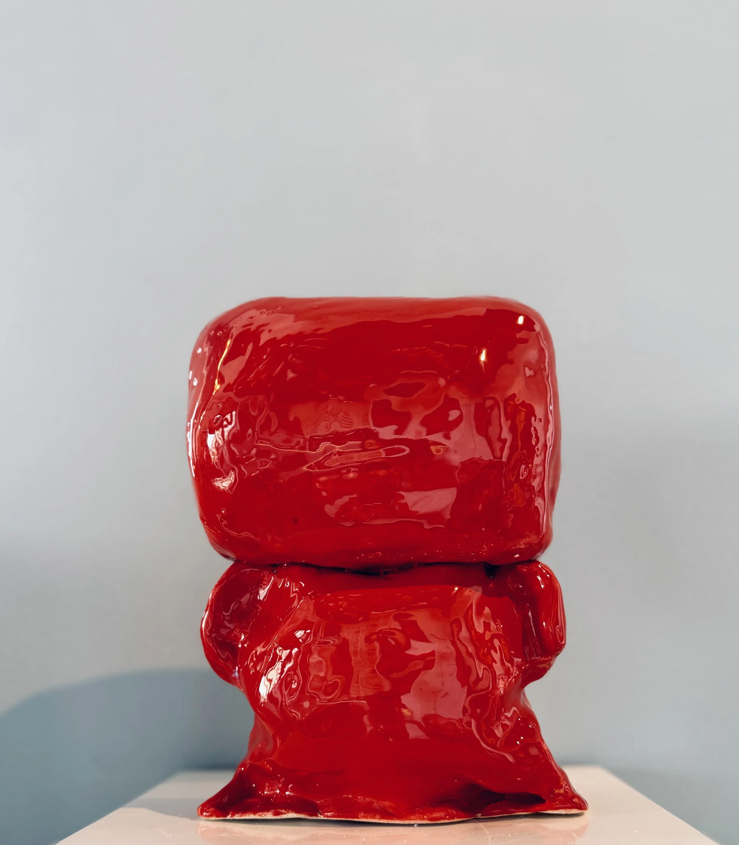 Inferna, Ceramic & glazing, 28x19x13cm, 2024