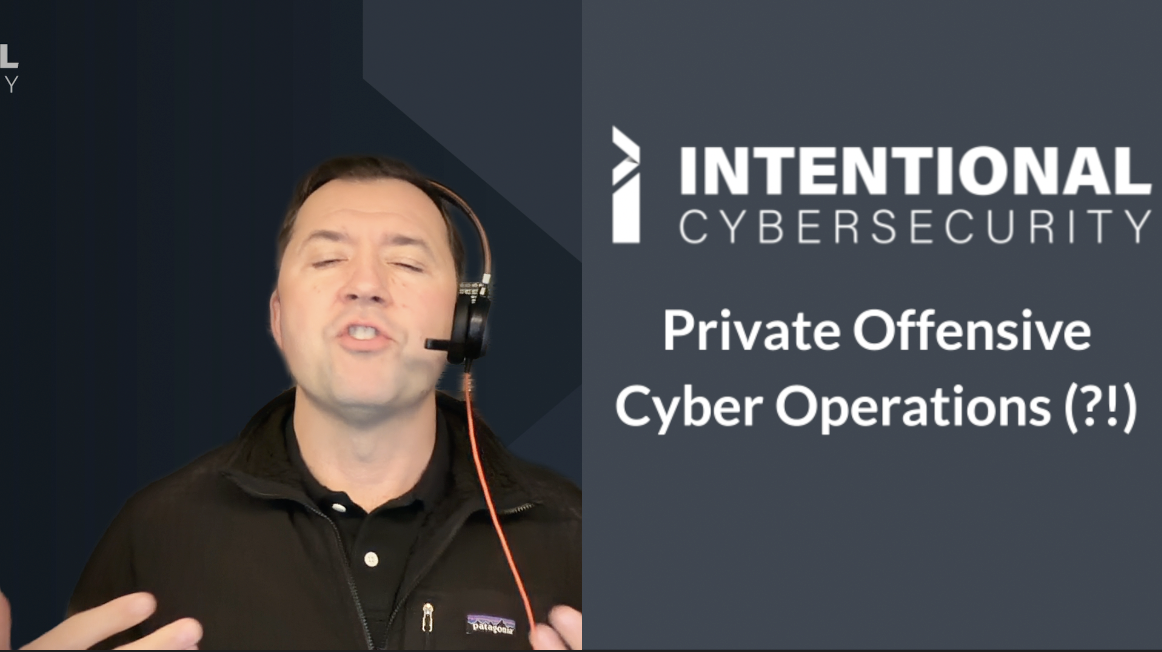 Private Offensive Cyber Operations (?!)