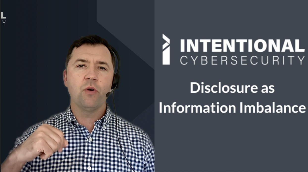 Disclosure as Information Imbalance