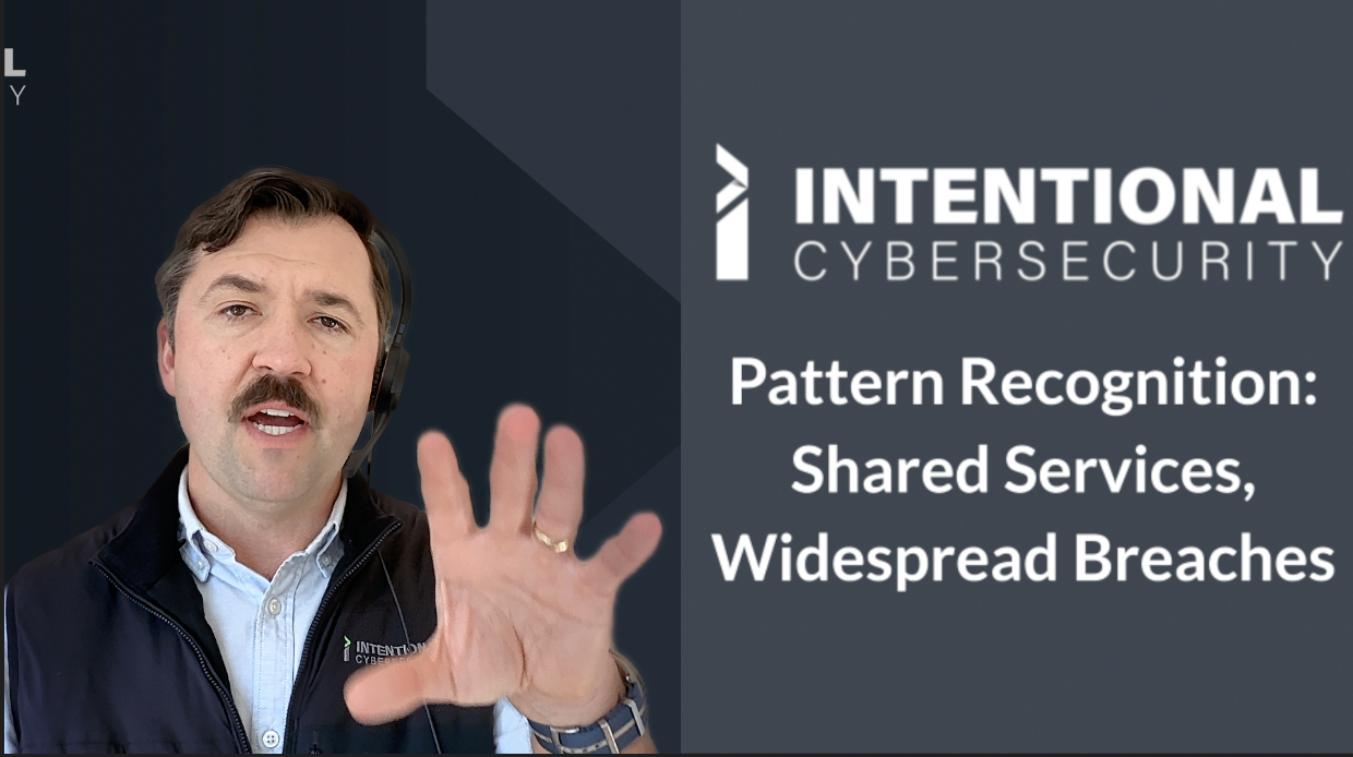 Pattern Recognition: Shared Services, Widespread Breaches