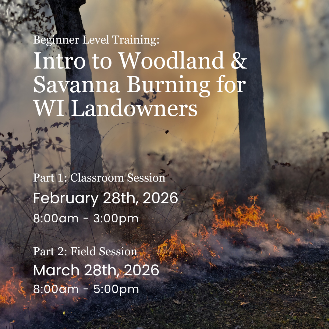 Intro to Woodland & Savanna Burning for WI Landowners