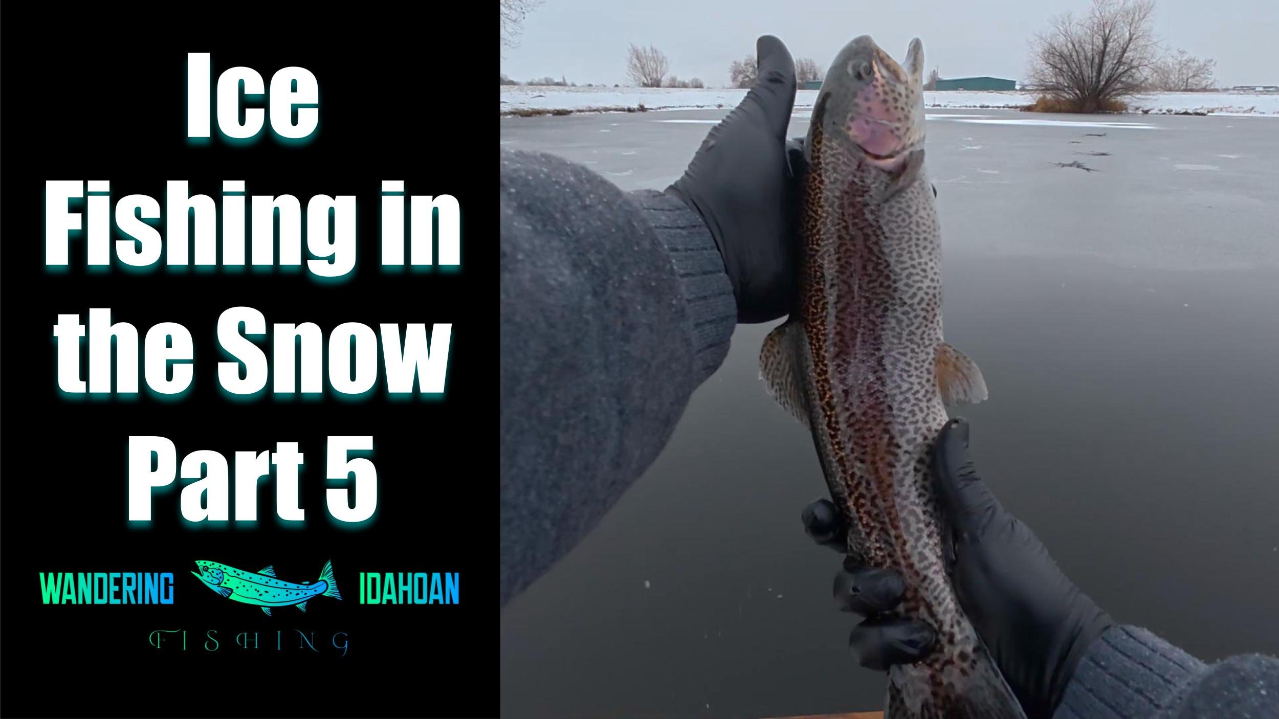Ice Fishing in the Snow, Part 5