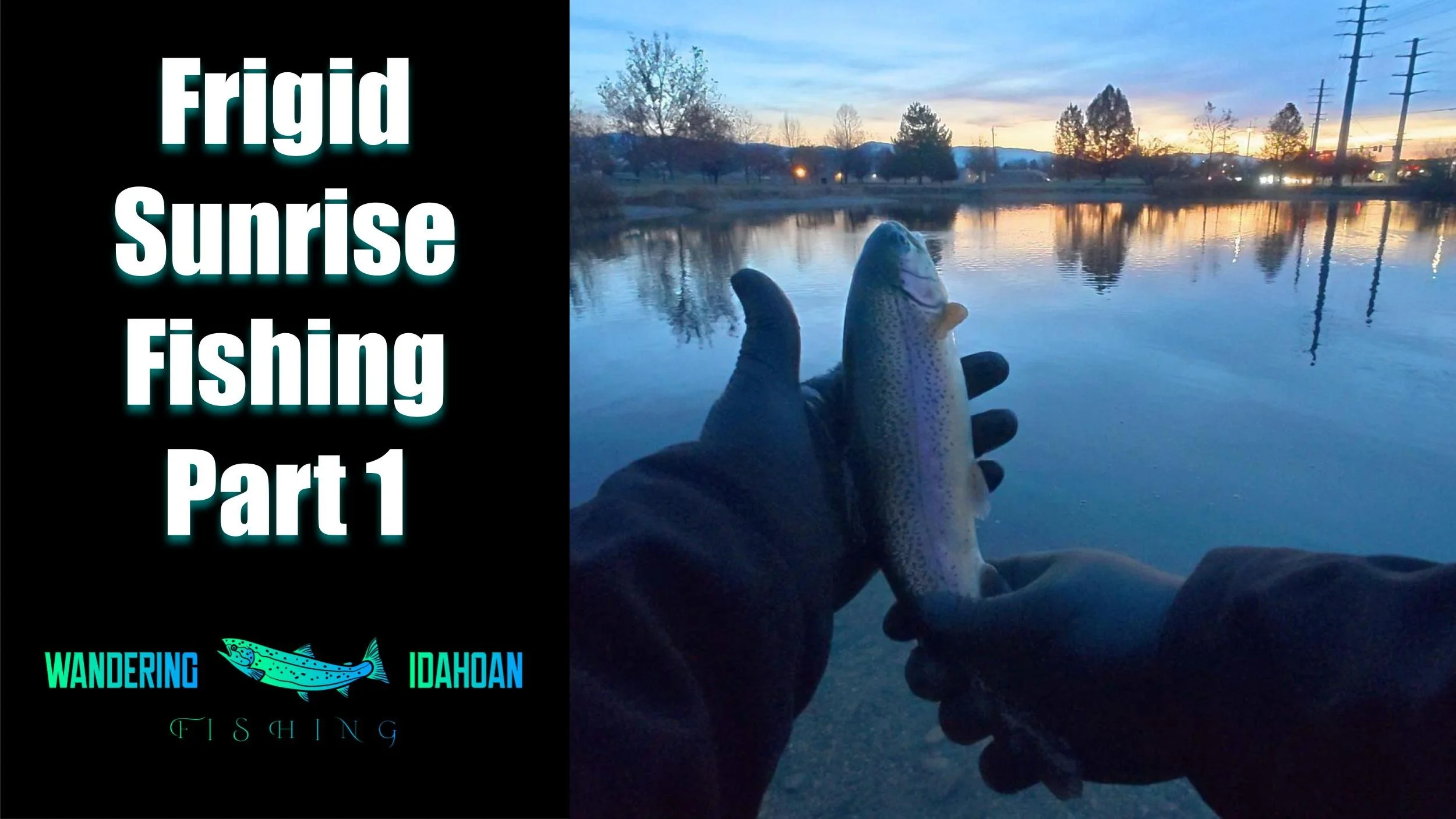 Frigid Sunrise Fishing