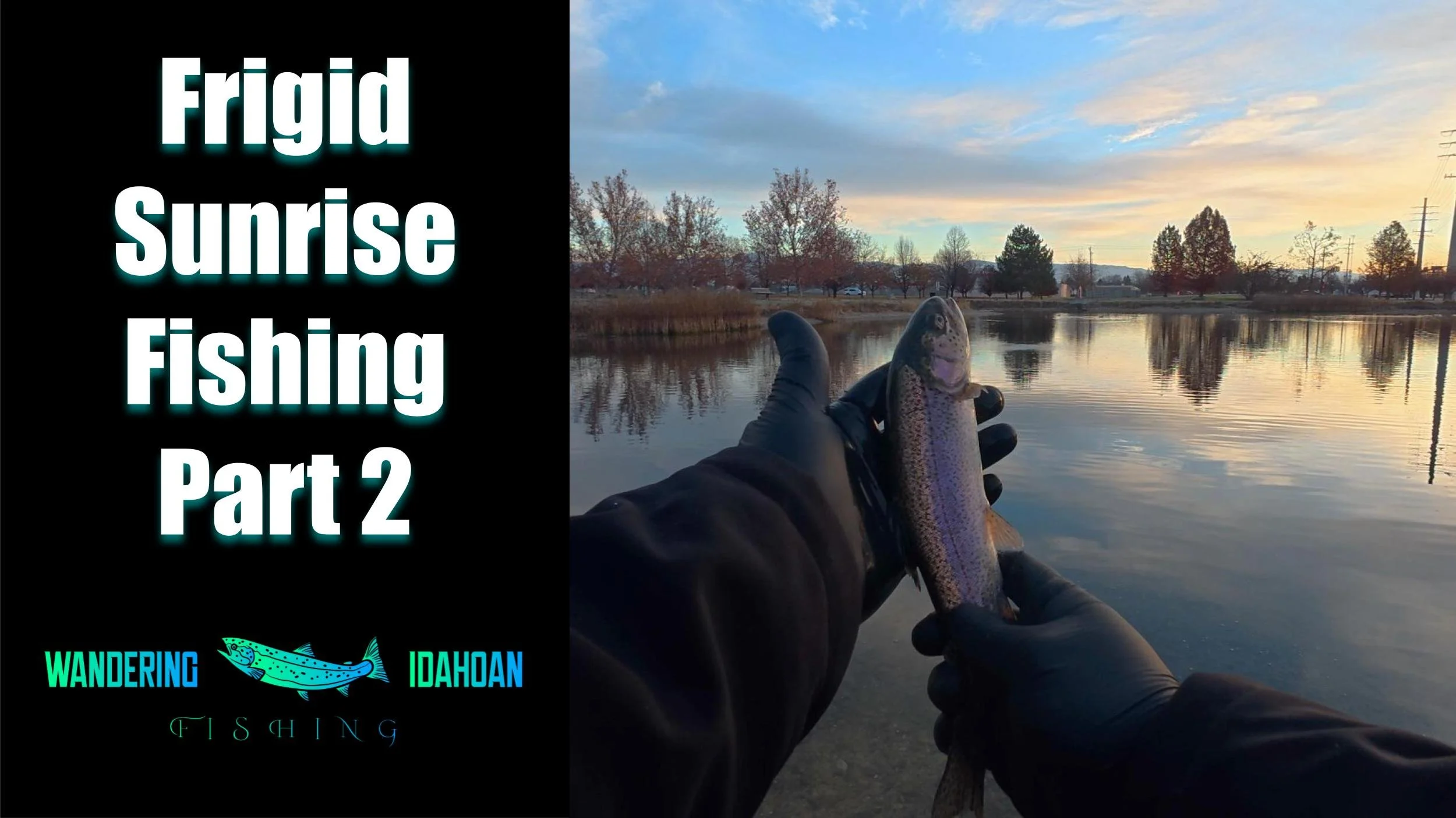 Frigid Sunrise Fishing