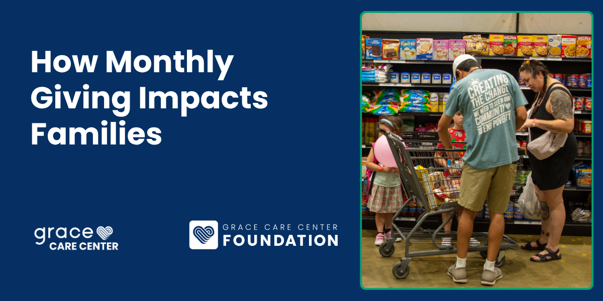 How Monthly Giving Has a Positive Impact on Families