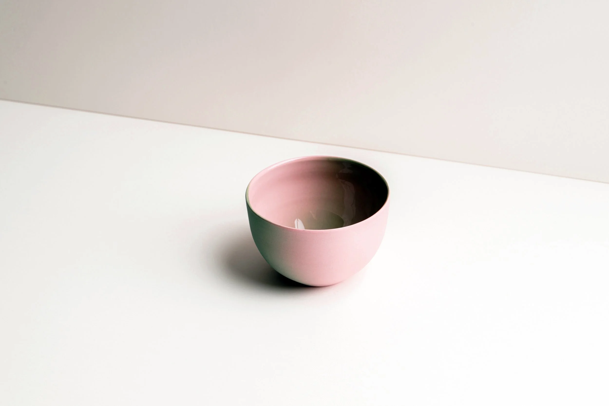 Cup Mute Pink gradient green