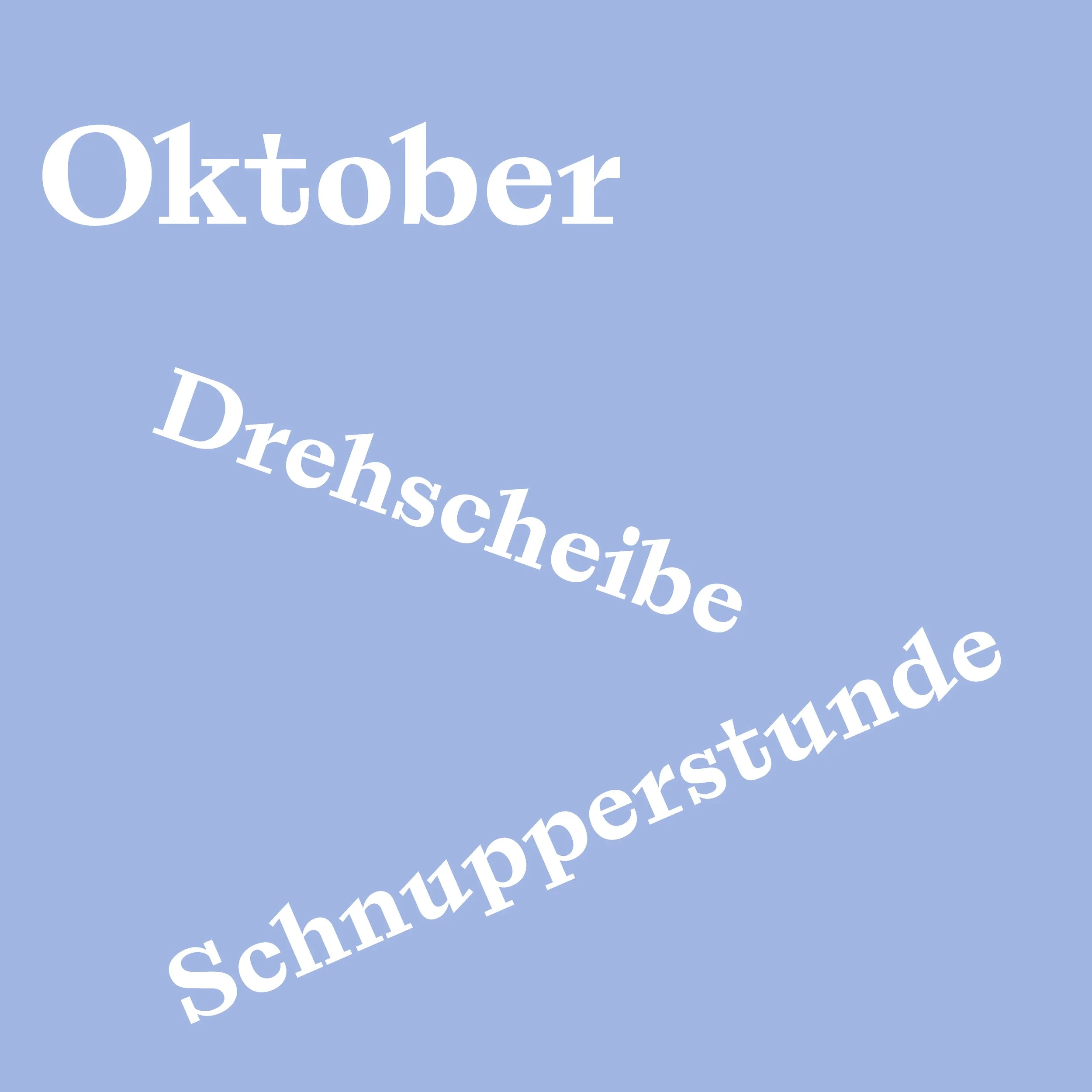 Schnupperstunde Oktober